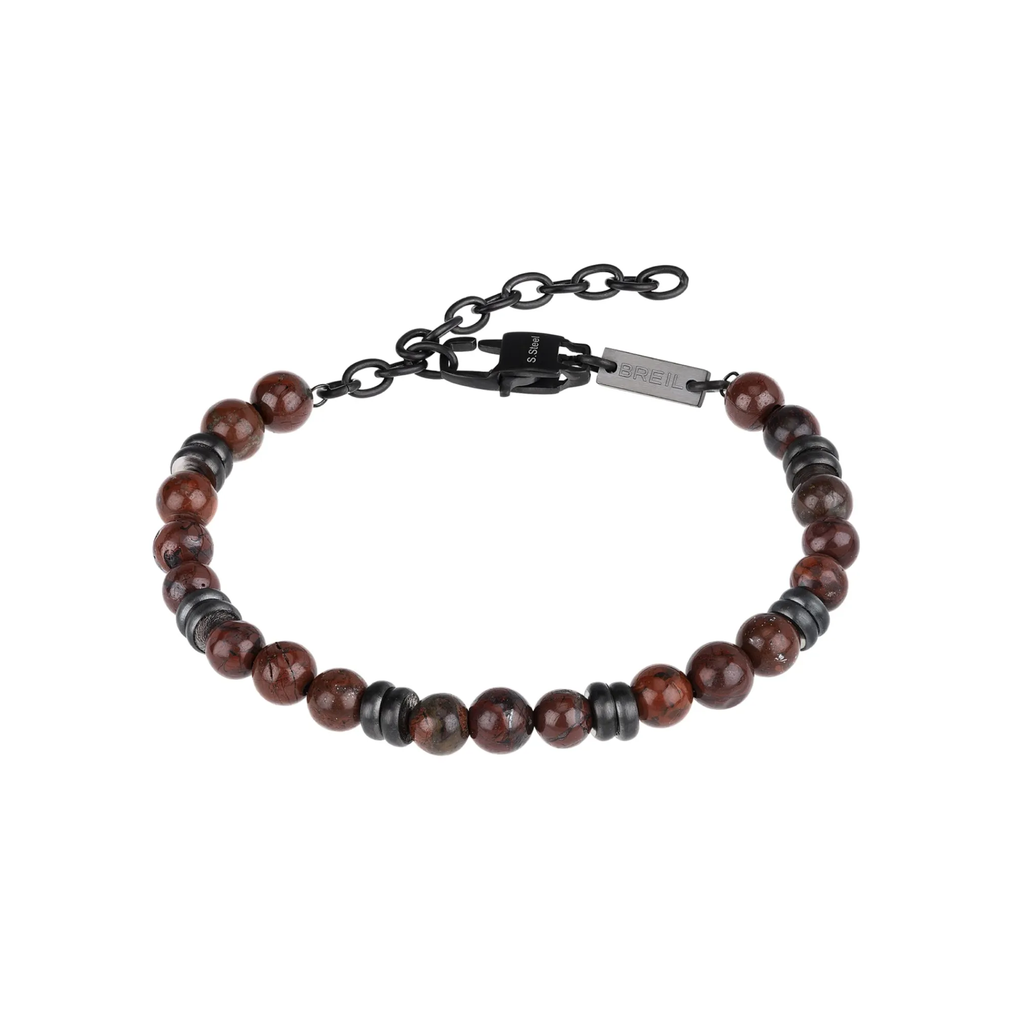 Uomo Breil Bracciali-ARTHA-BRACCIALE IN ACCIAIO E PIETRA NATURALE