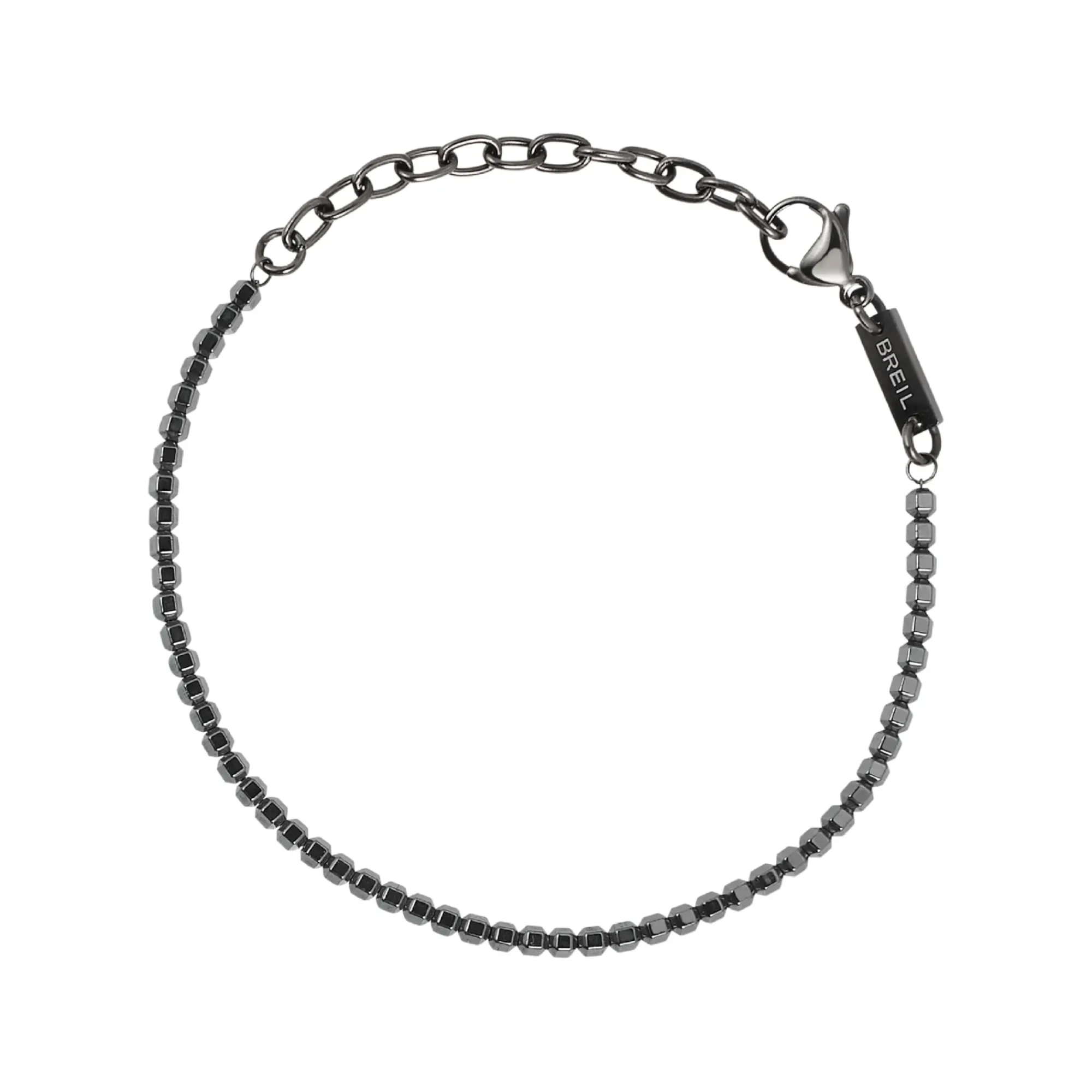 Uomo Breil Bracciali|Compleanno-B ROCKS-BRACCIALE IN EMATITE