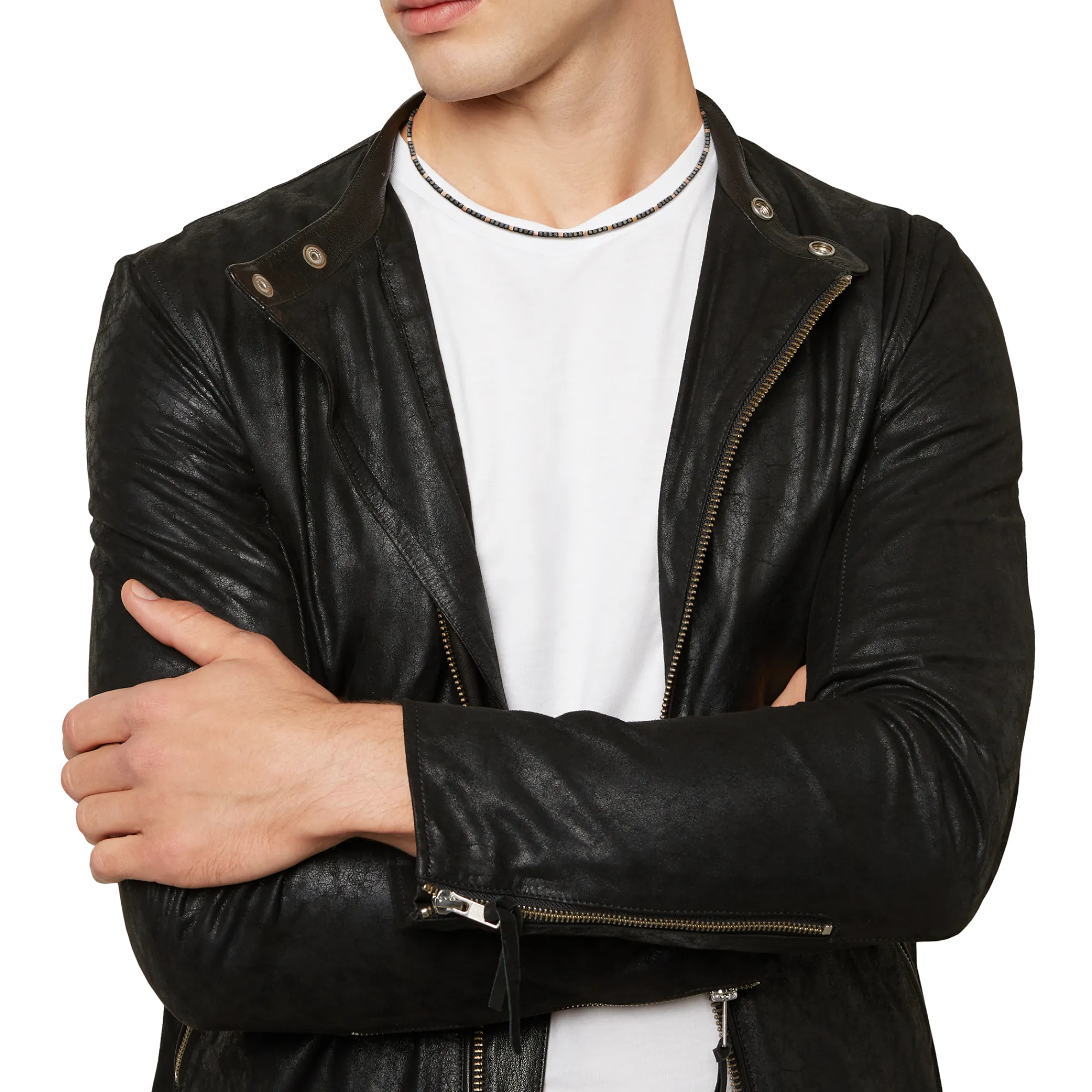 Uomo Breil Collane-B ROCKS-COLLANA IN ACCIAIO ED EMATITE