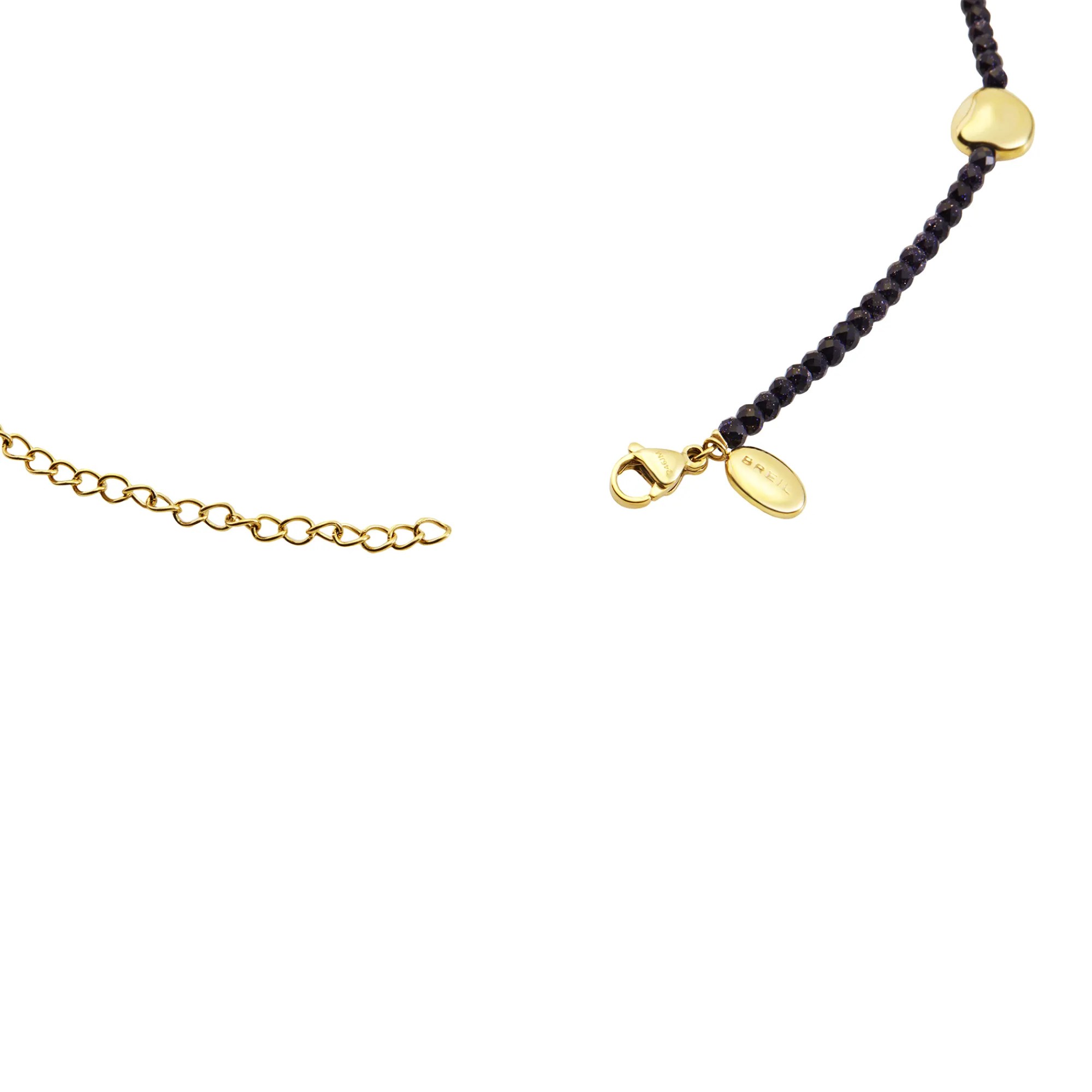Donna Breil Collane-B ROCKS-COLLANA IN SANDSTONE E ACCIAIO COLOR ORO