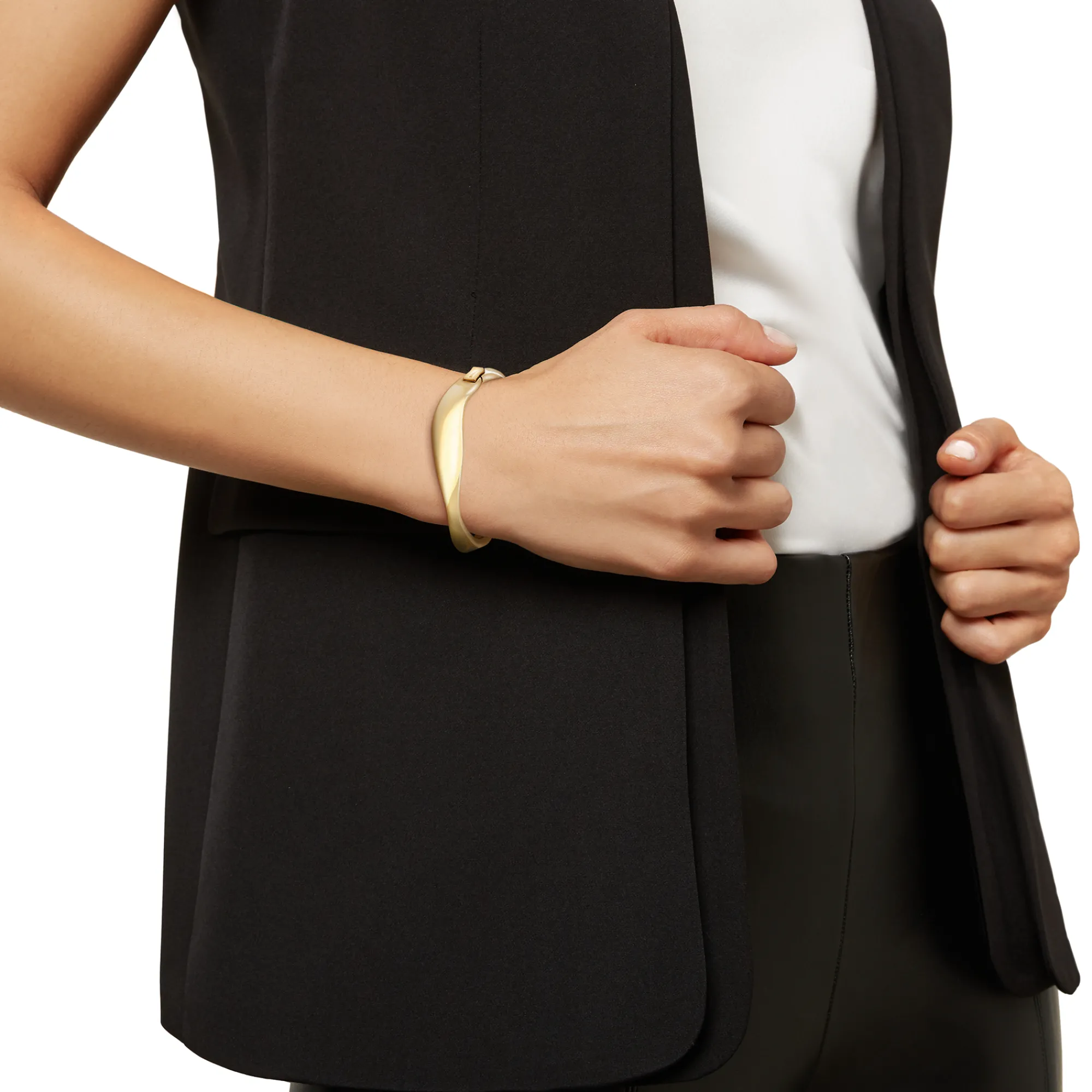 Donna Breil Bracciali-B WHISPER-BRACCIALE IN ACCIAIO IP GOLD