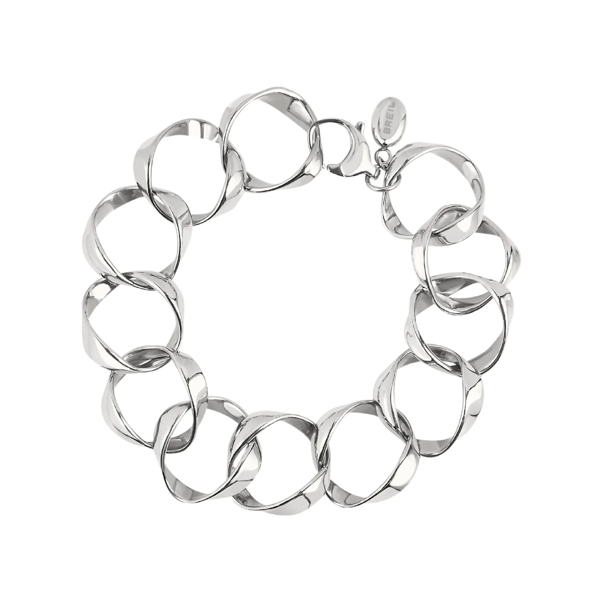 Donna Breil Bracciali-B WHISPER-BRACCIALE IN ACCIAIO LUCIDO