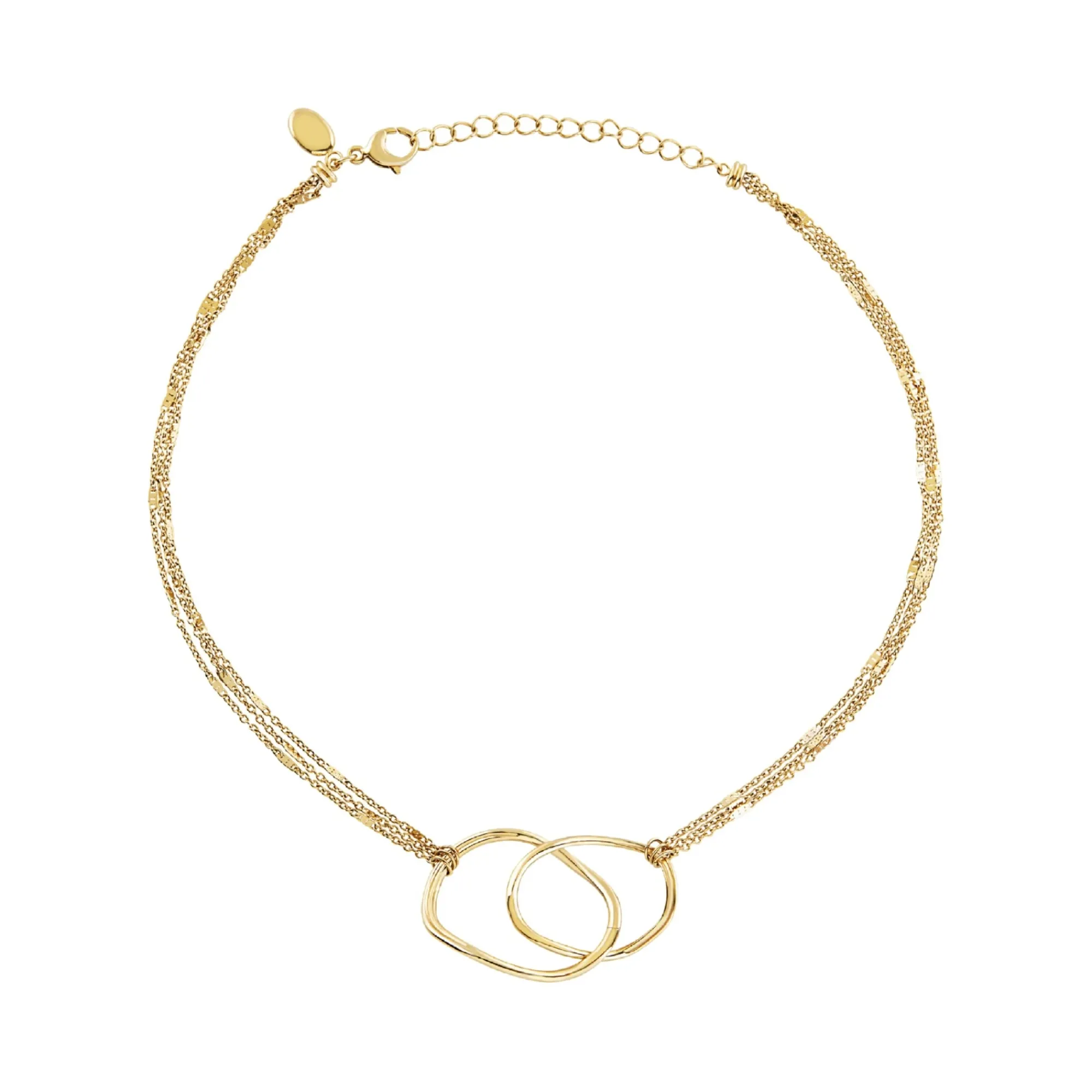 Donna Breil Collane-B WIRED-COLLANA IN CCIAIO IP GOLD