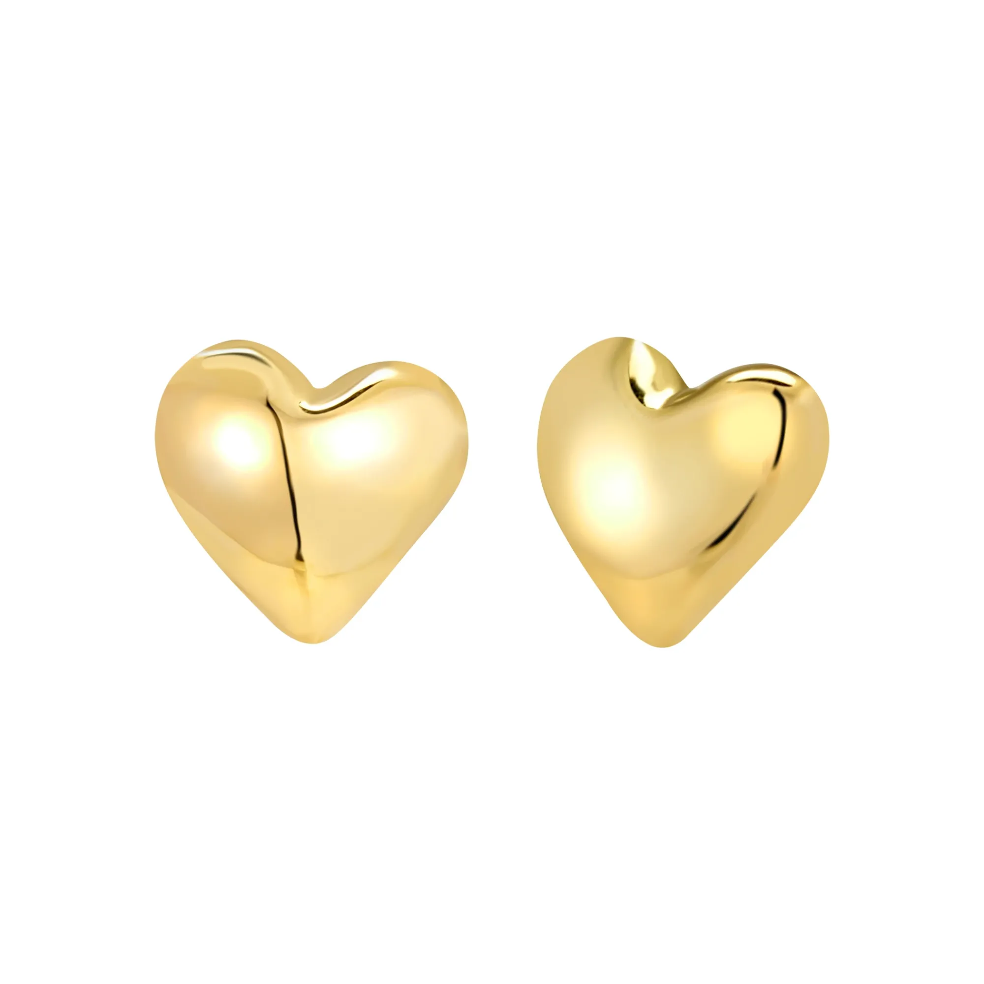 Donna Breil Orecchini|Idee Regalo Per Lei-BIG HEART-ORECCHINI IN ACCIAIO COLOR ORO - CHIUSURA A CLIP