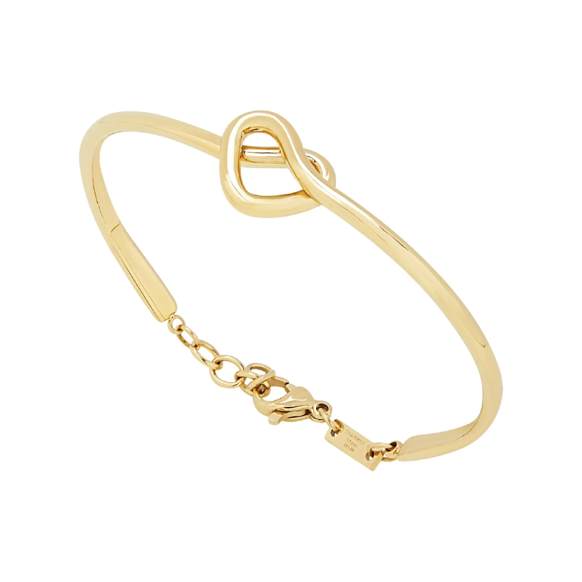Donna Breil Bracciali|Anniversario-B&ME-BRACCIALE RIGIDO IN ACCIAIO IP GOLD LUCIDO