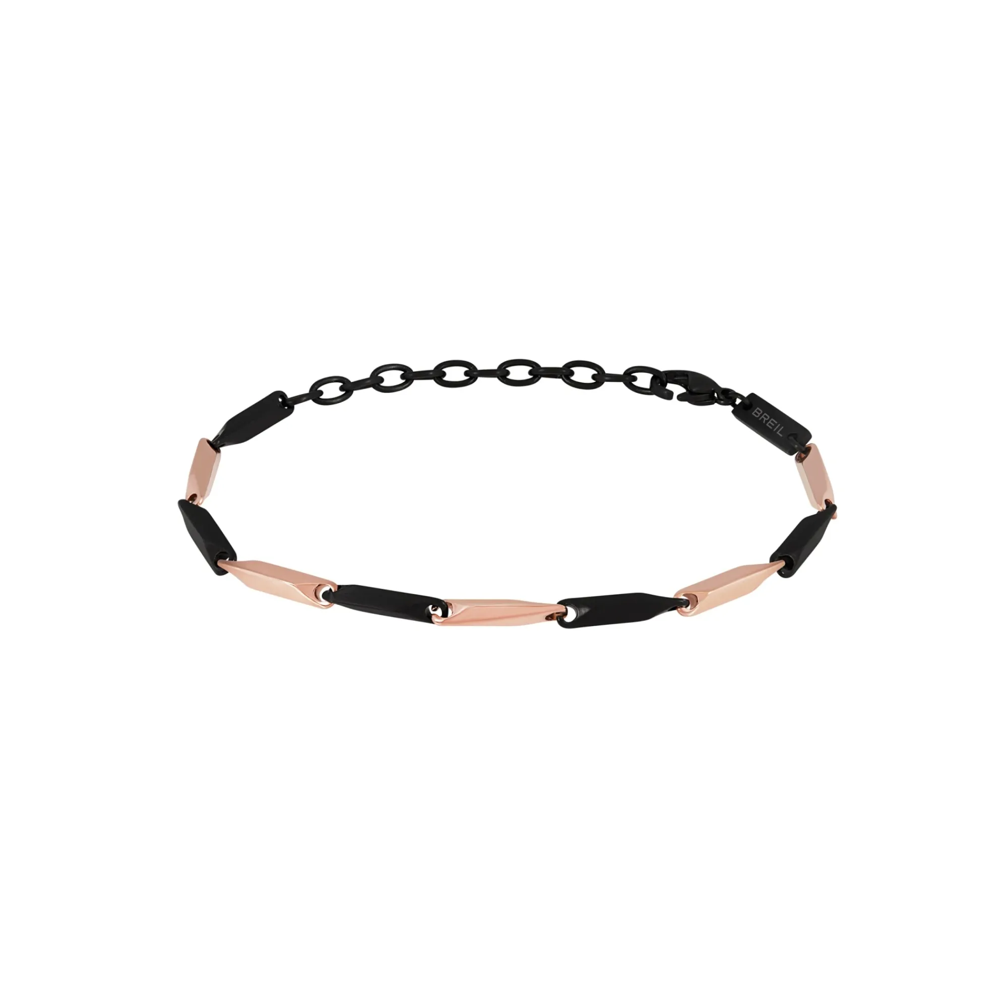 Uomo Breil Bracciali|Idee Regalo Per Lui-BOLD-BRACCIALE IN ACCIAIO BICOLOR