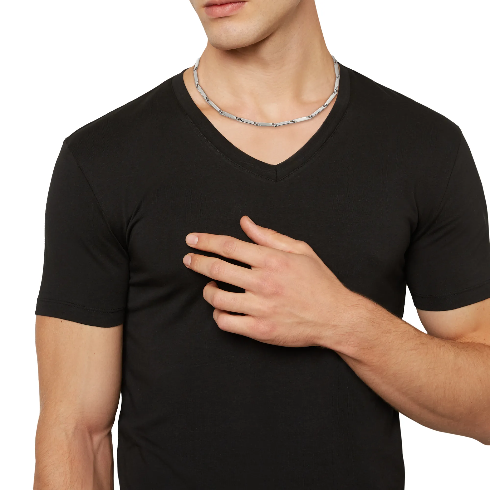 Uomo Breil Collane-BOLD-COLLANA IN ACCIAIO BILUX