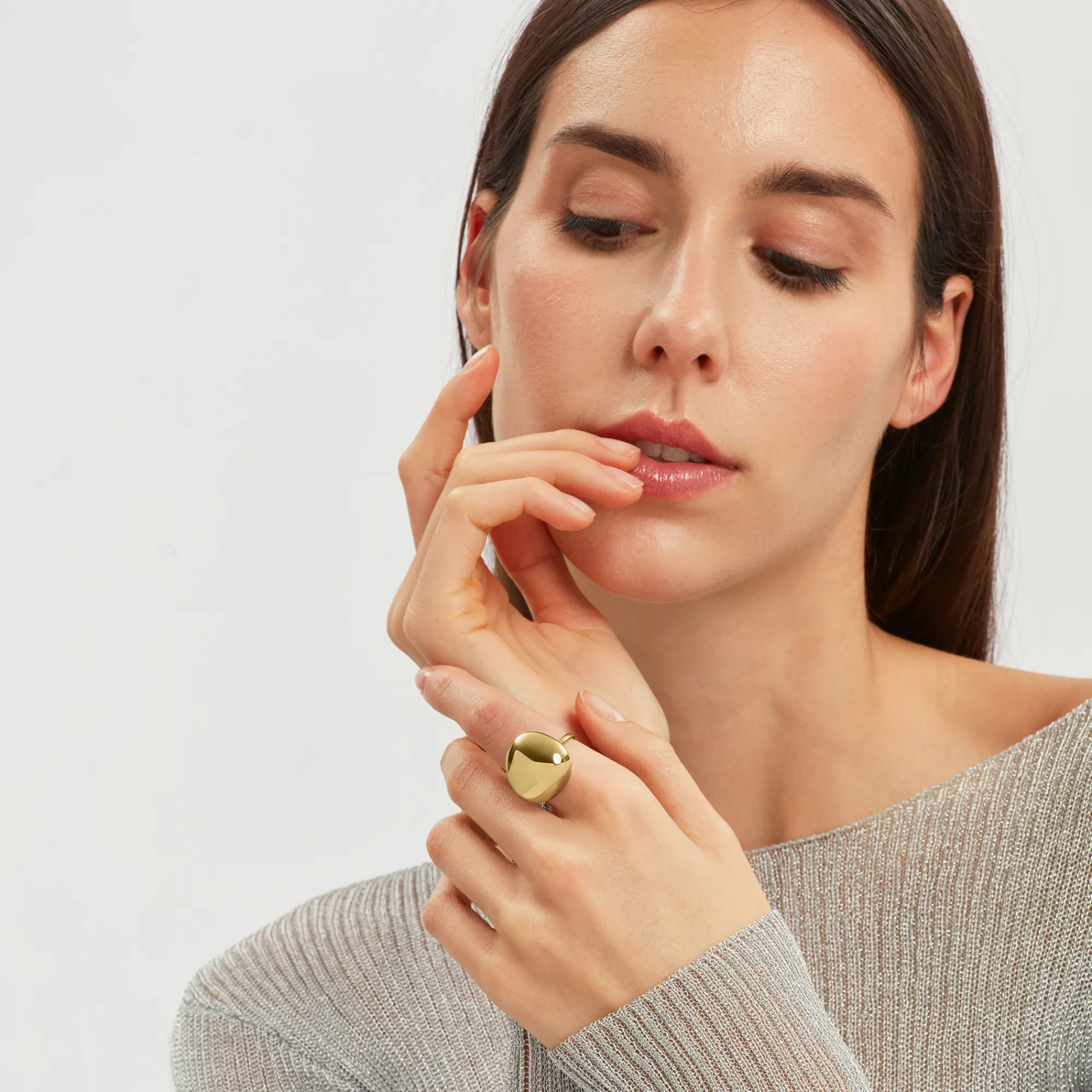 Donna Breil Anelli|Idee Regalo Per Lei-BUBBLE-ANELLO BUBBLE IP GOLD 16-18