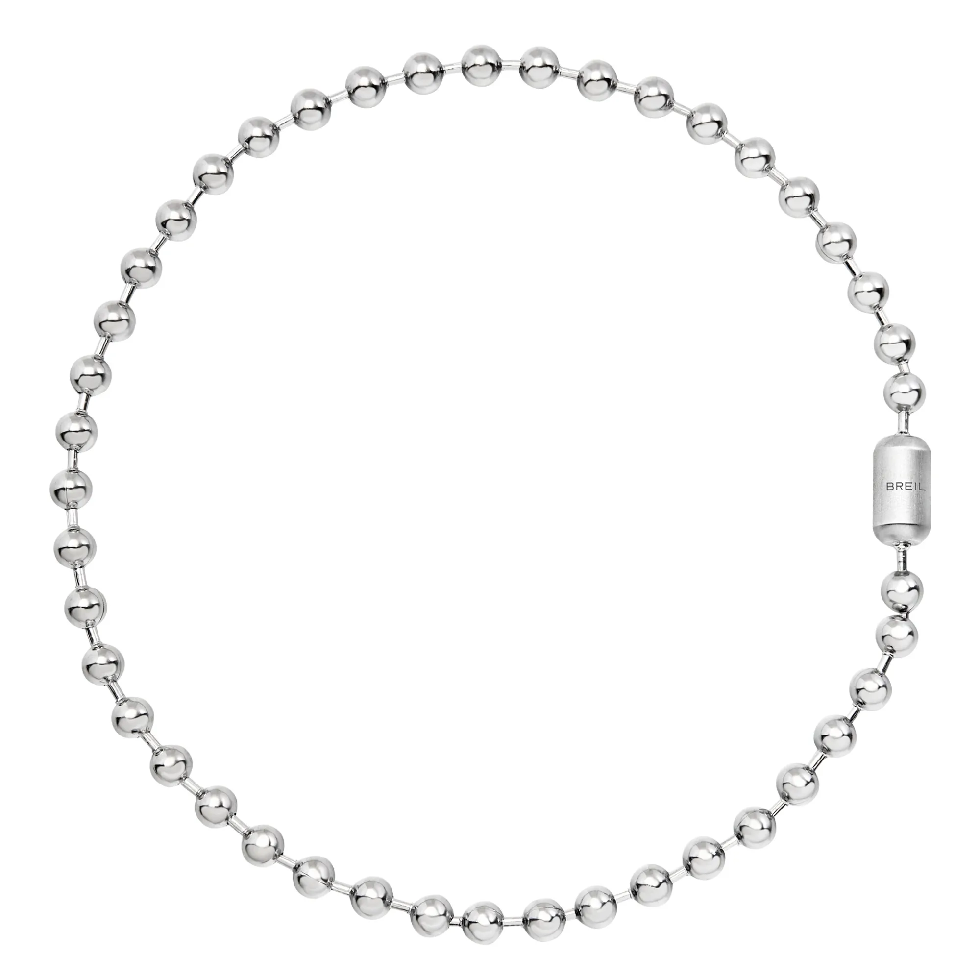 Uomo Breil Collane-BUBBLE-COLLANA IN ACCIAIO LUCIDO