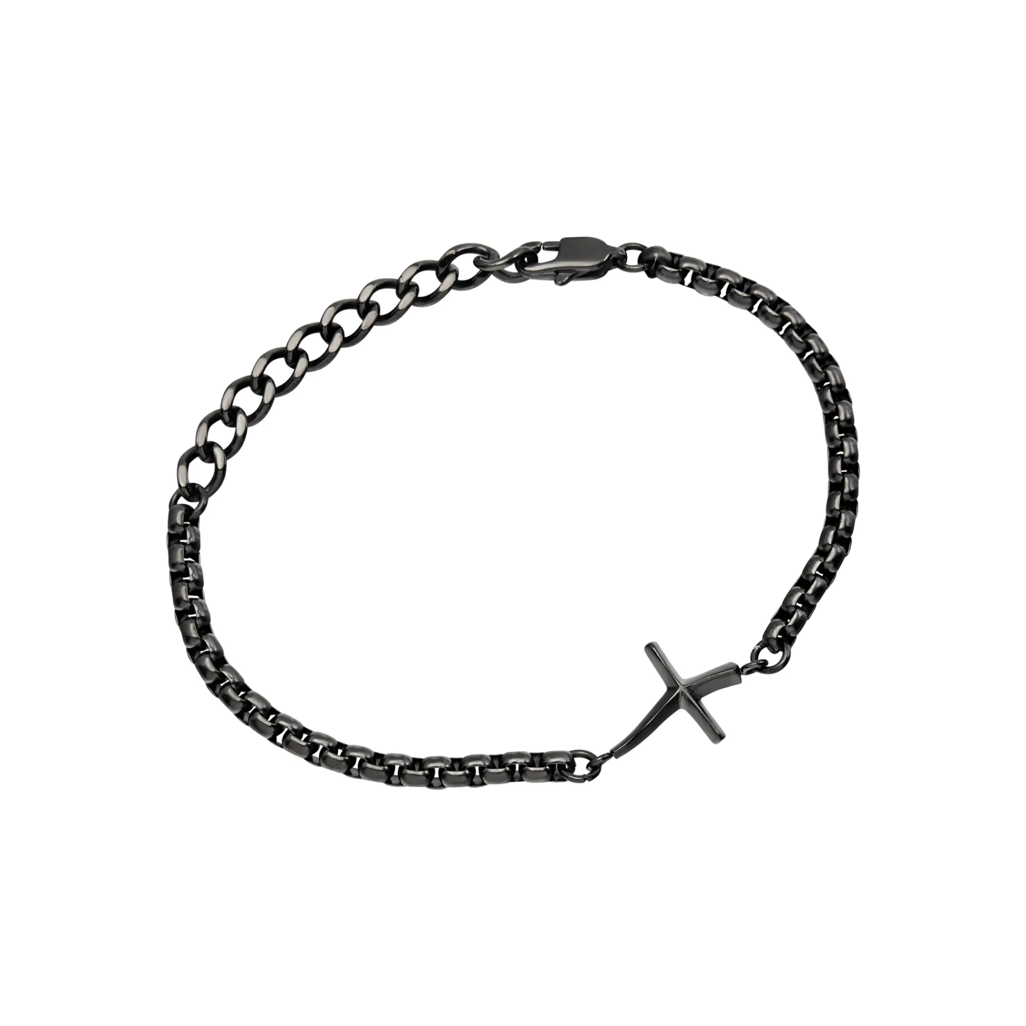Uomo Breil Bracciali-B.X-BRACCIALE IN ACCIAIO COLOR GUN