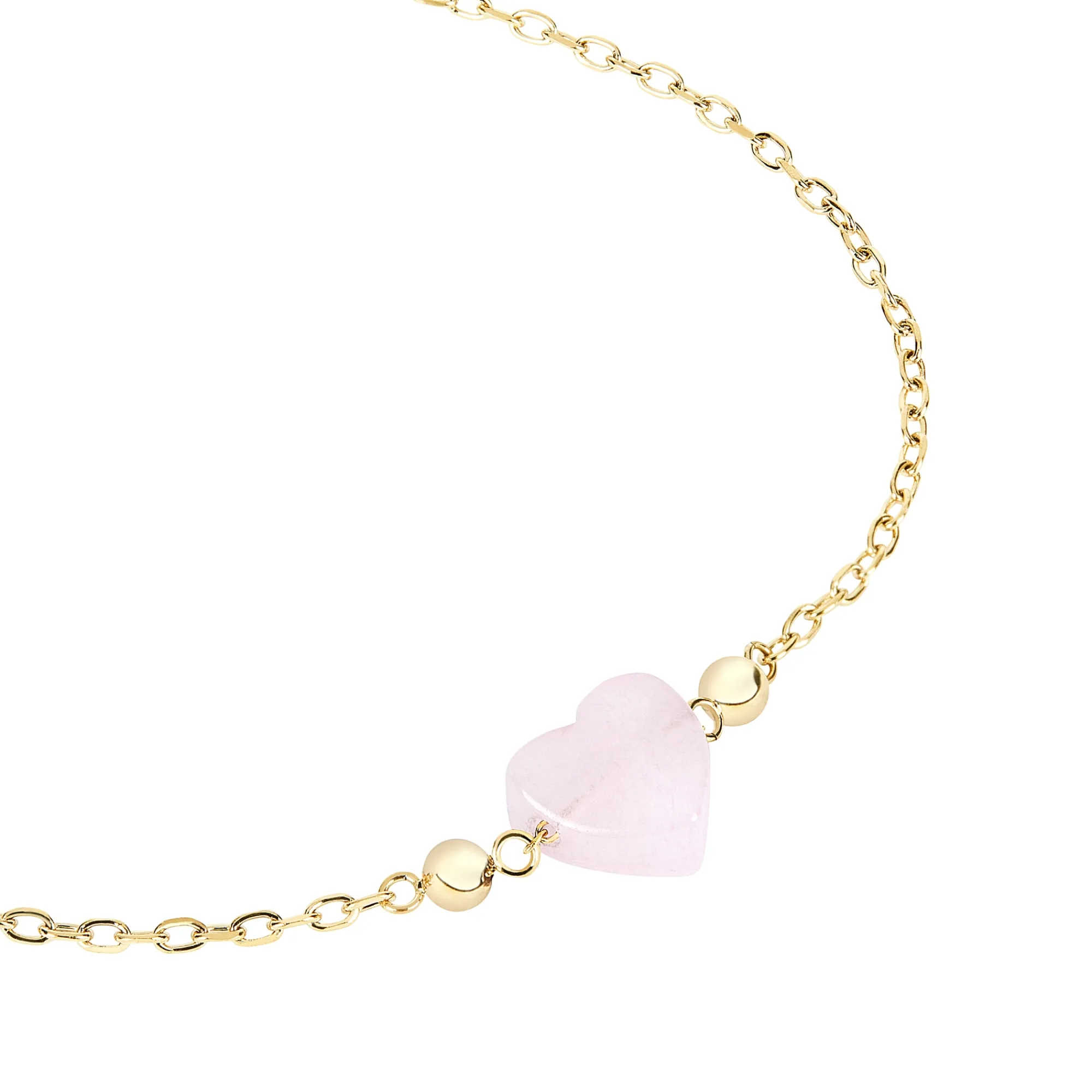 Donna Breil Bracciali|Idee Regalo Per Lei-CANDY-BRACCIALE IN ACCIAIO COLOR ORO CON GIADA