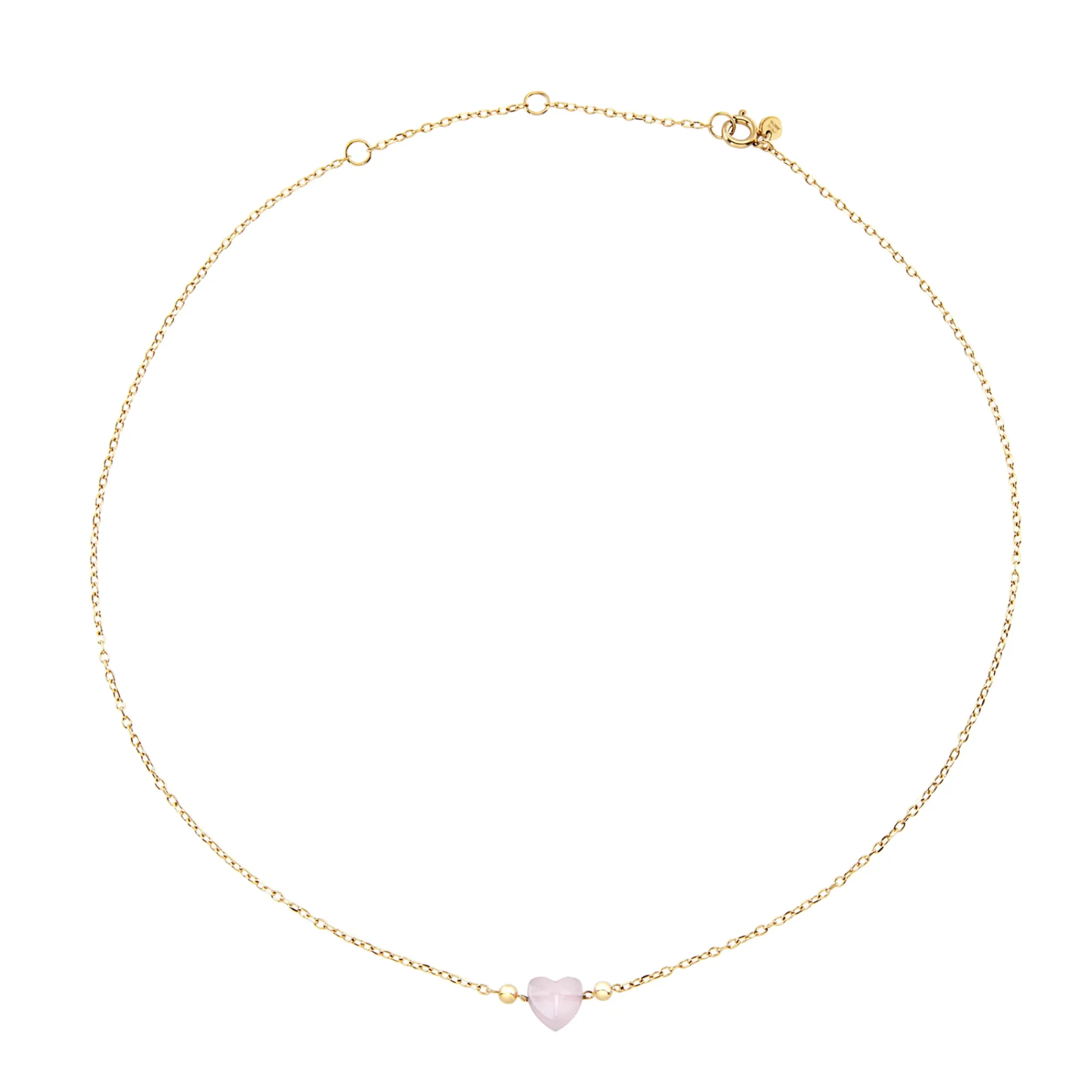 Donna Breil Collane|Idee Regalo Per Lei-CANDY-COLLANA IN ACCIAIO COLOR ORO CON GIADA