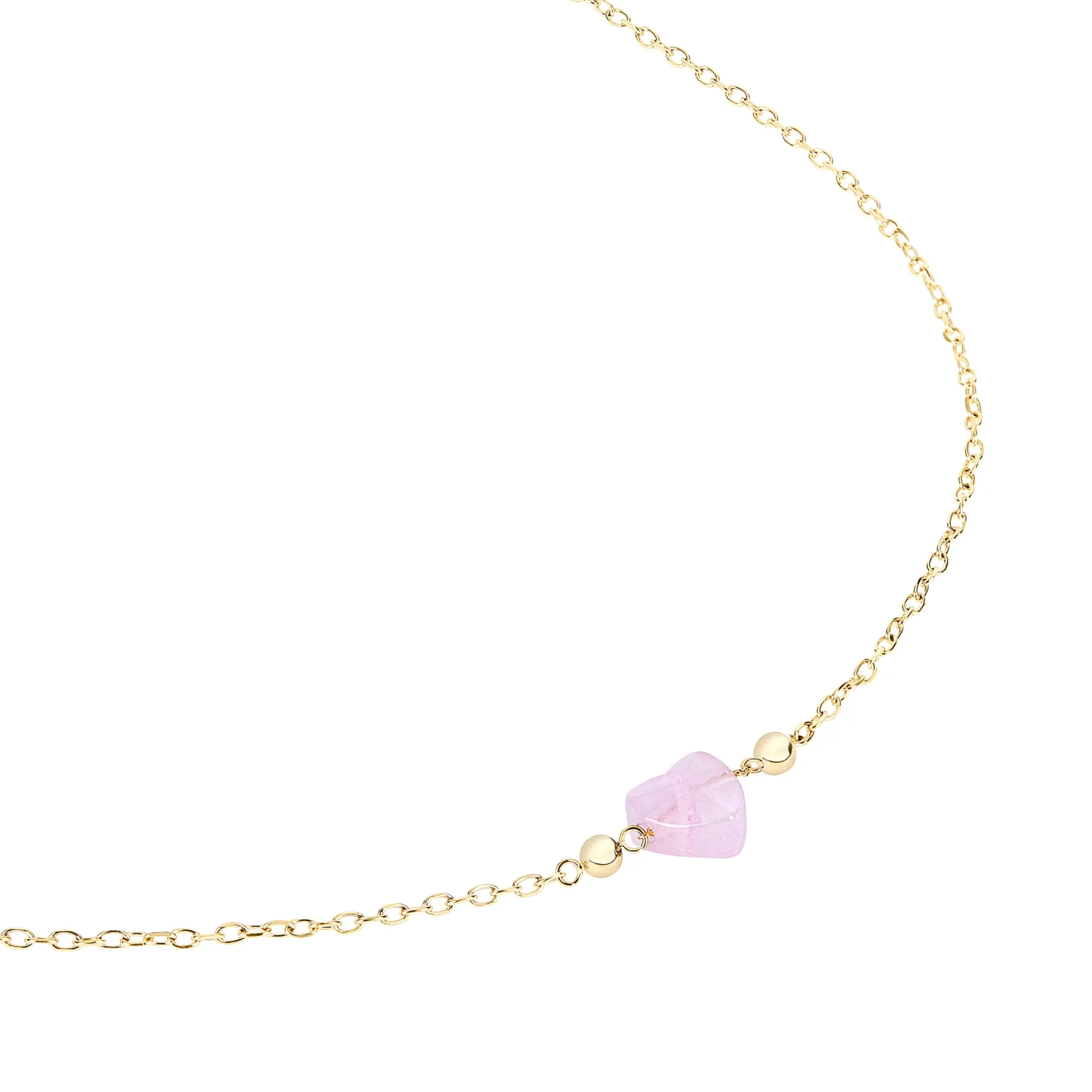 Donna Breil Collane|Idee Regalo Per Lei-CANDY-COLLANA IN ACCIAIO COLOR ORO CON GIADA