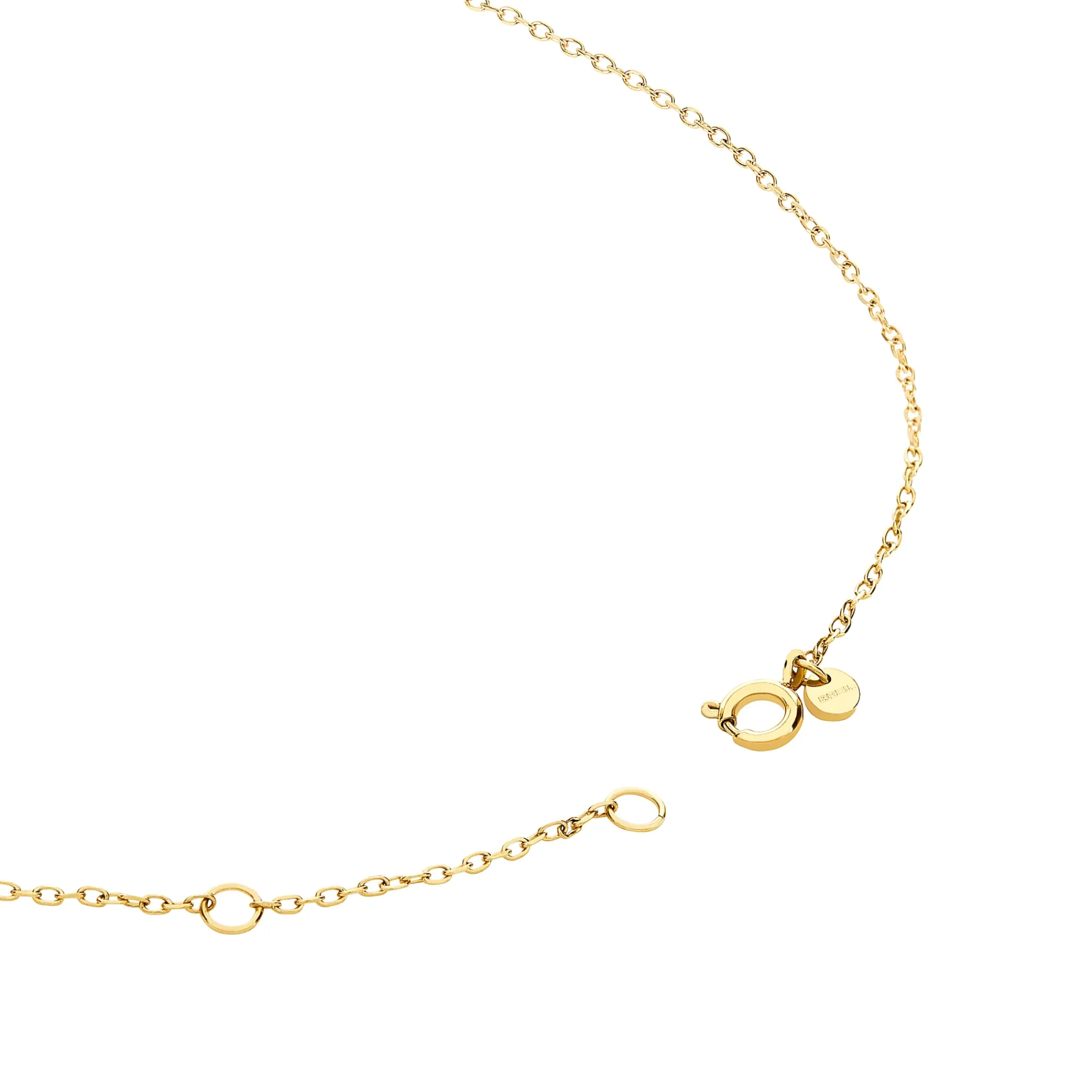 Donna Breil Collane|Idee Regalo Per Lei-CANDY-COLLANA IN ACCIAIO COLOR ORO CON GIADA