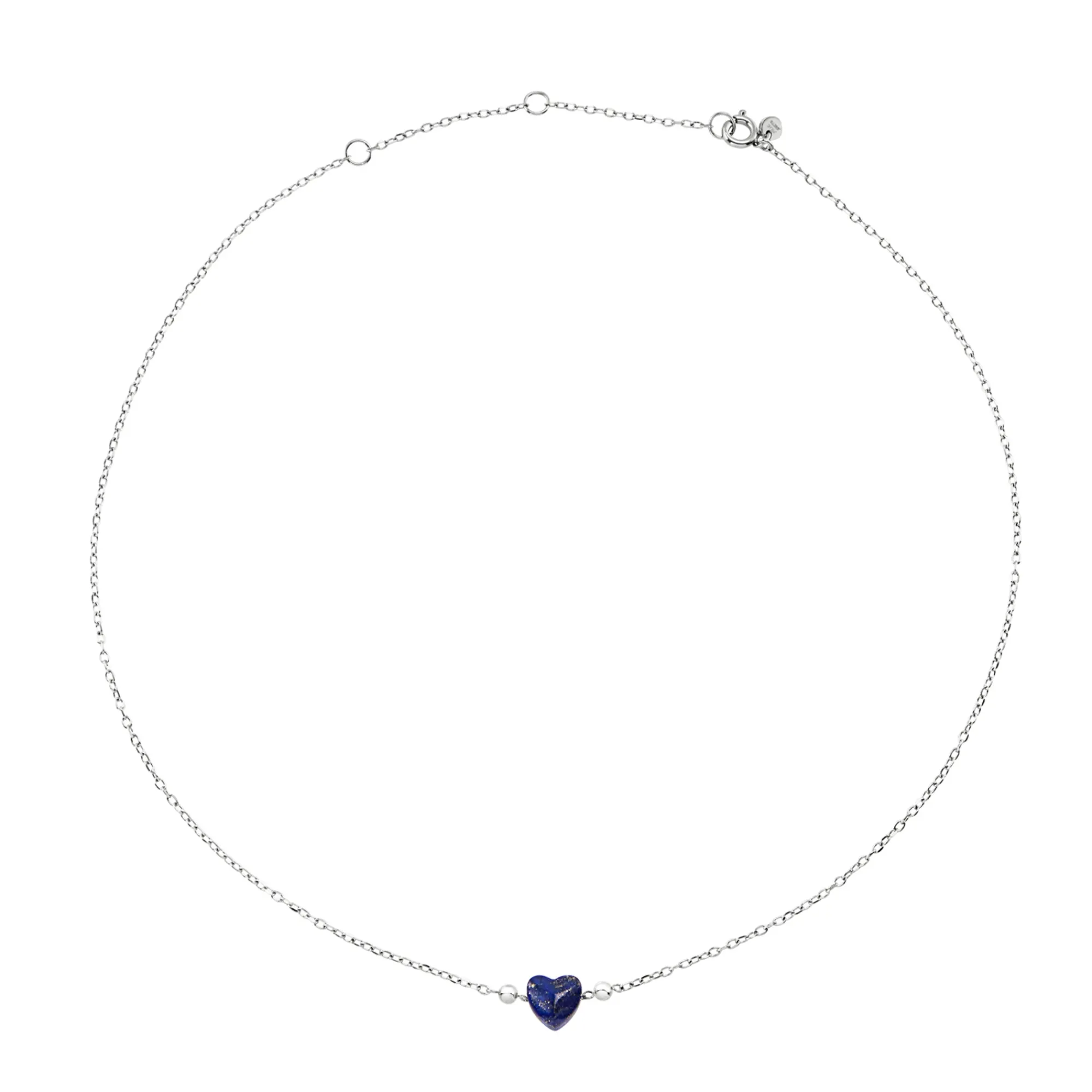 Donna Breil Collane|Idee Regalo Per Lei-CANDY-COLLANA IN ACCIAIO CON LAPISLAZZOLO