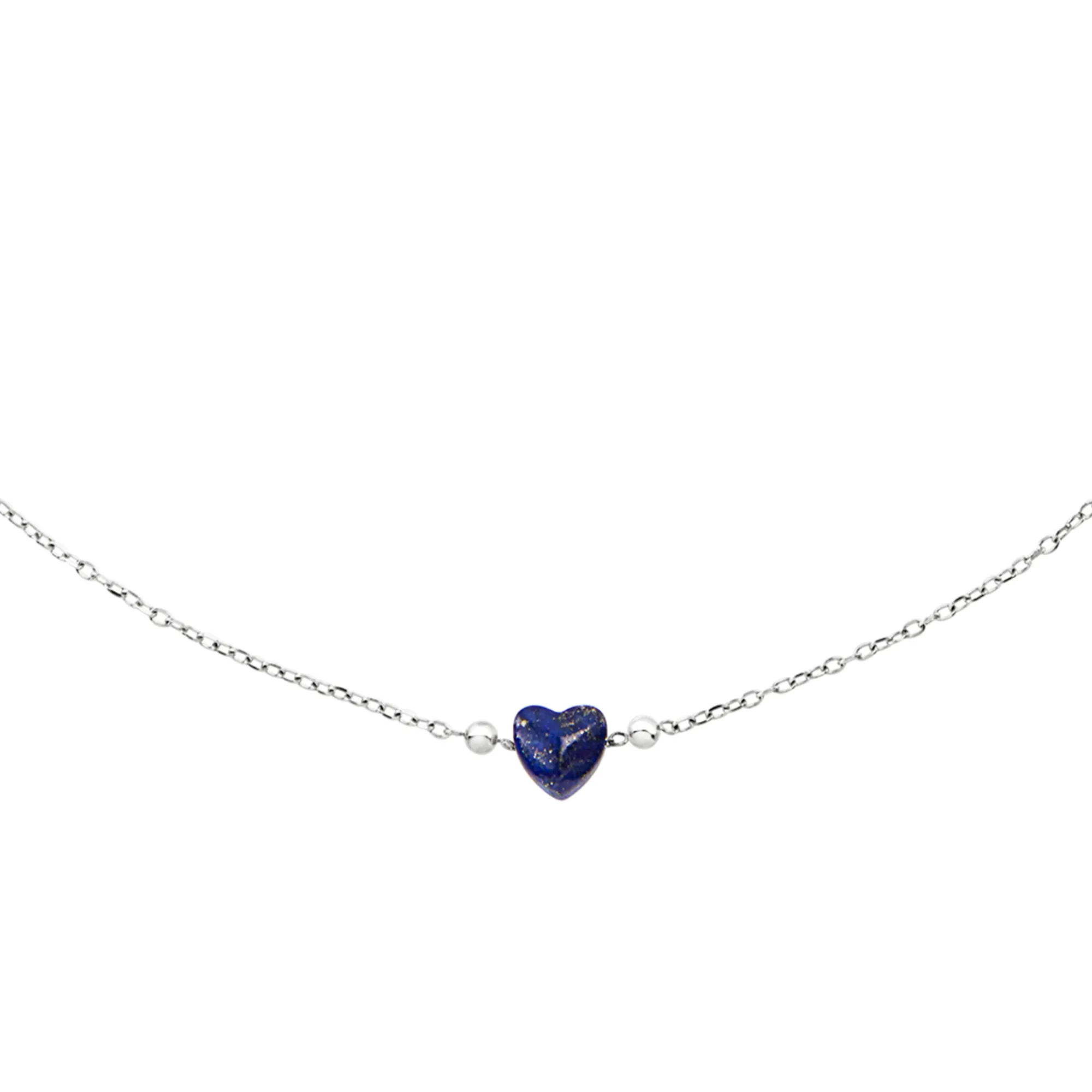 Donna Breil Collane|Idee Regalo Per Lei-CANDY-COLLANA IN ACCIAIO CON LAPISLAZZOLO