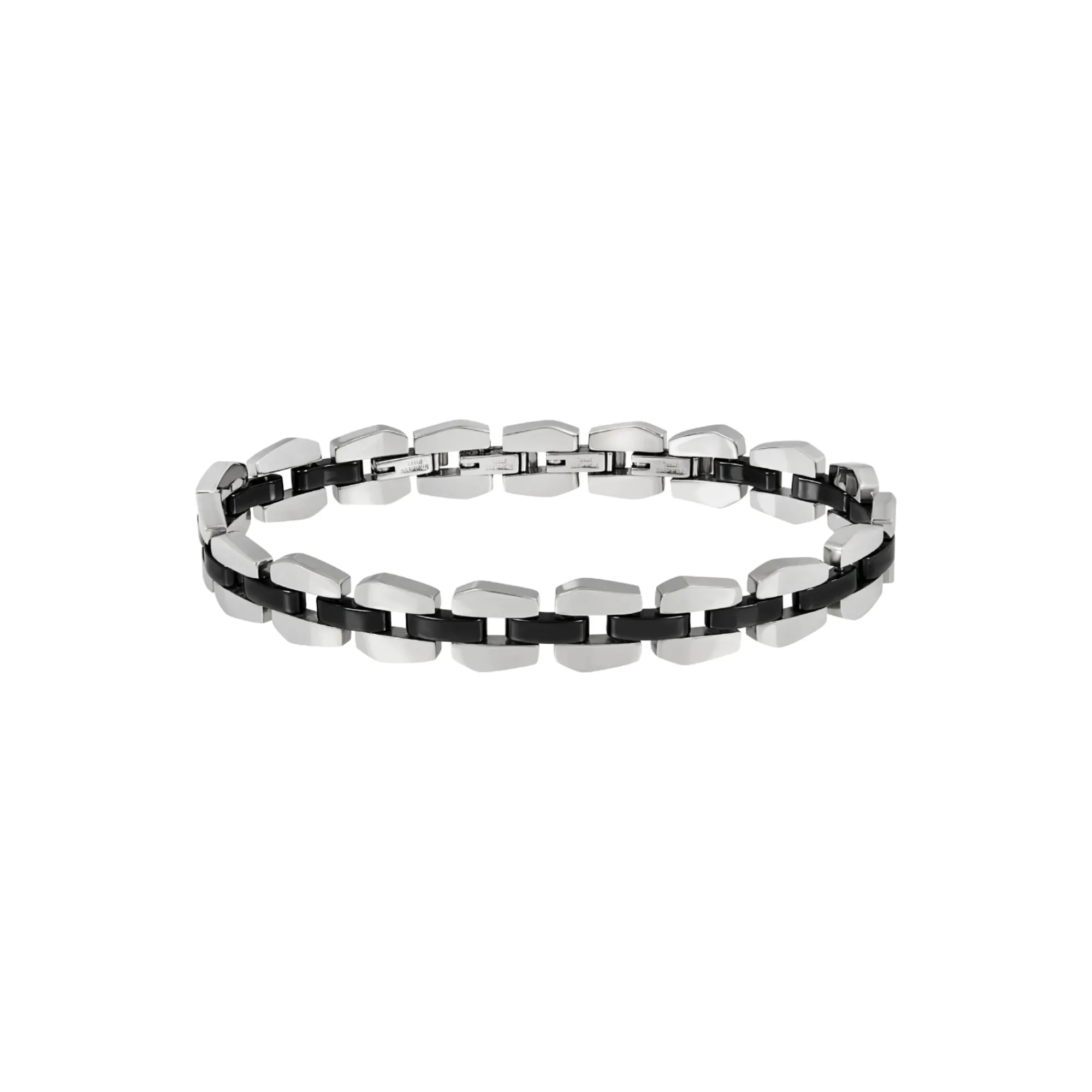 Uomo Breil Bracciali|Idee Regalo Per Lui-CERAMIC BRICK-BRACCIALE IN ACCIAIO E CERAMICA
