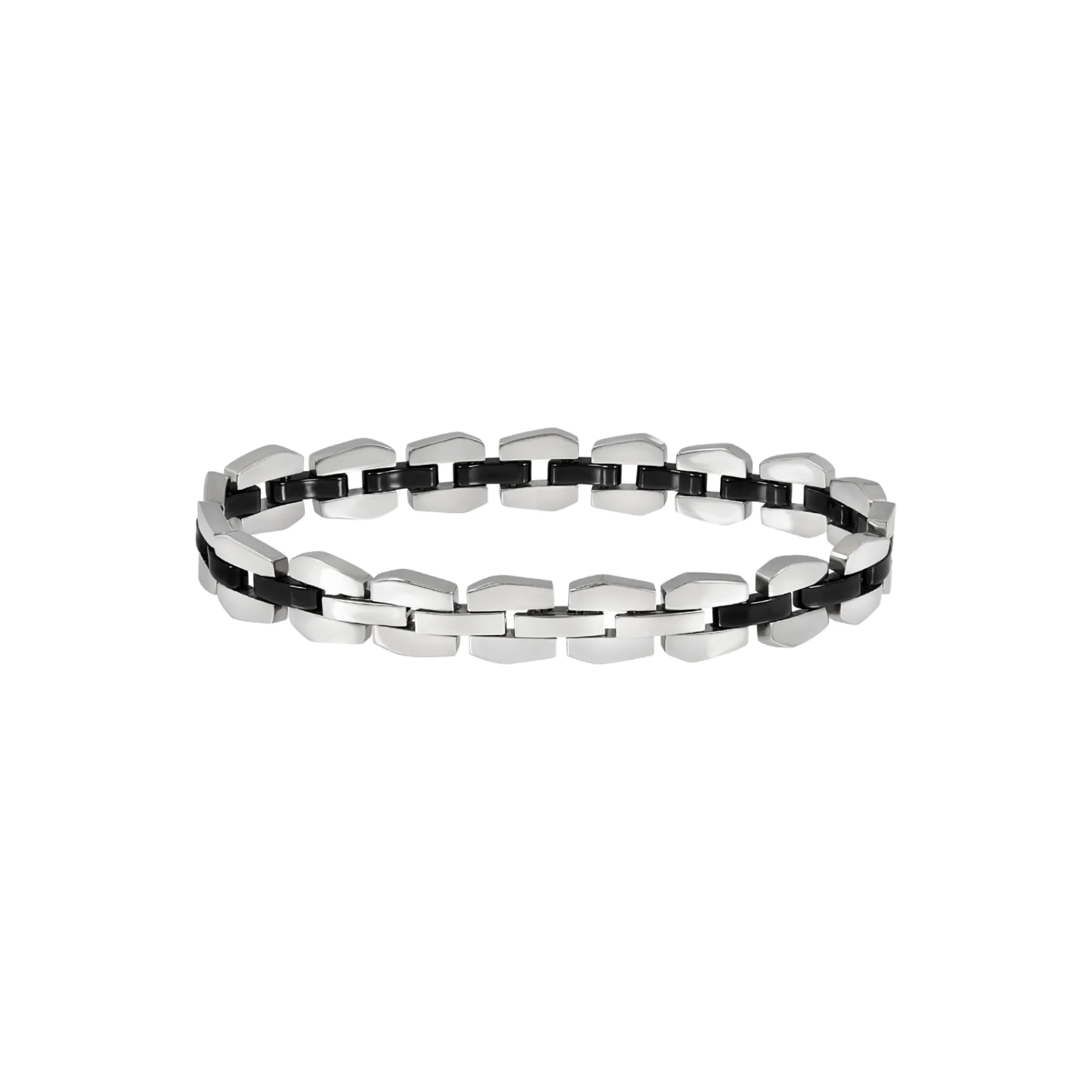 Uomo Breil Bracciali|Idee Regalo Per Lui-CERAMIC BRICK-BRACCIALE IN ACCIAIO E CERAMICA