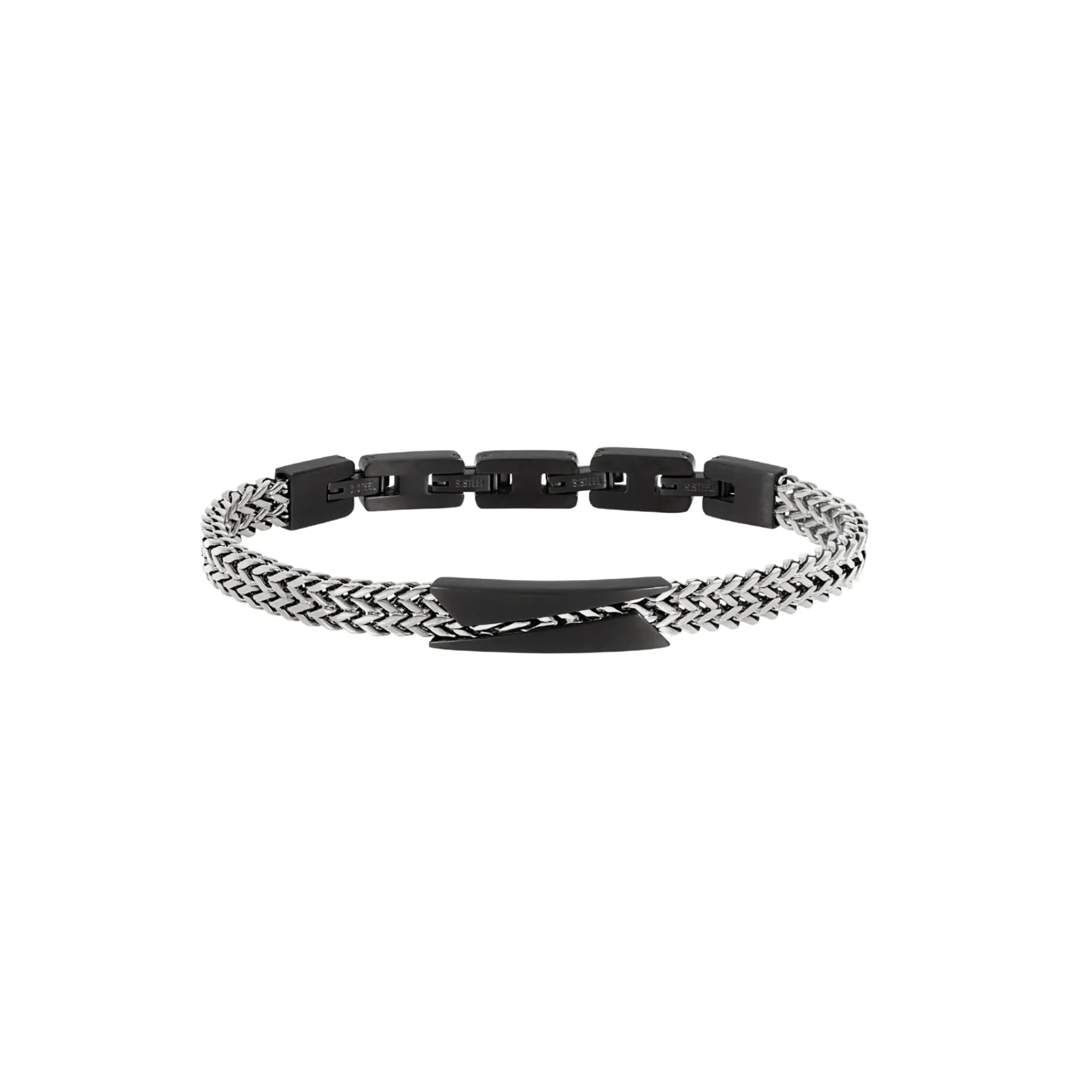 Uomo Breil Bracciali|Idee Regalo Per Lui-EDIT OUT-BRACCIALE IN ACCIAIO BICOLOR
