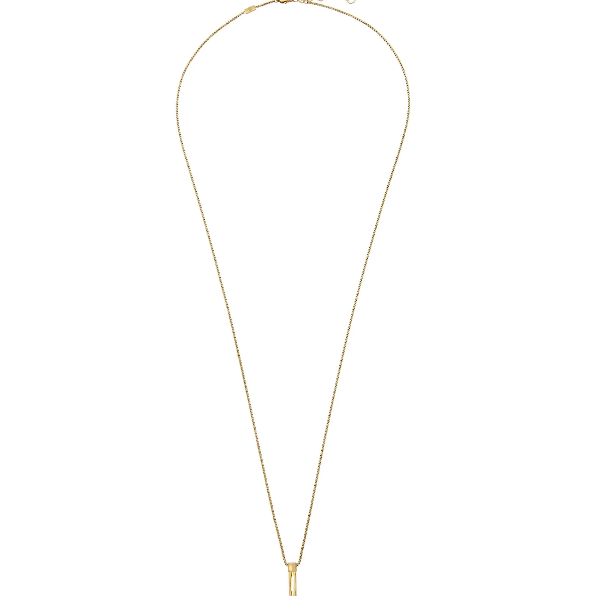 Uomo Breil Collane|Flow-FLOW-COLLANA CON PENDENTE IN ACCIAIO COLOR ORO