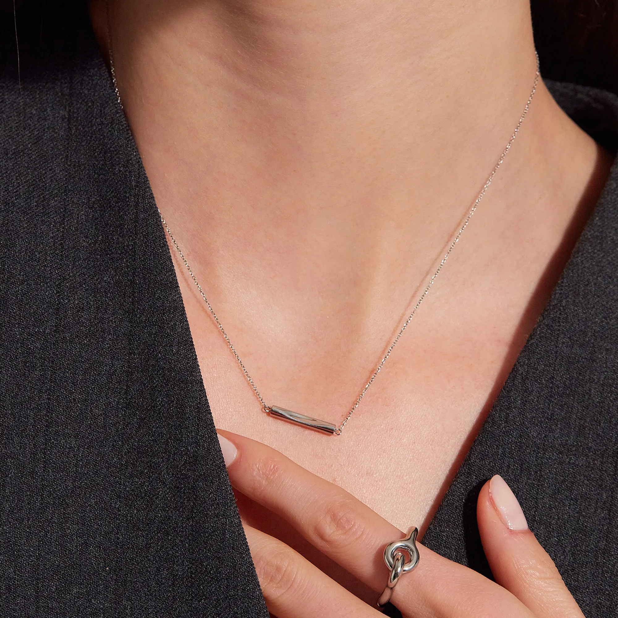 Donna Breil Collane|Flow-FLOW-COLLANA GIROCOLLO IN ACCIAIO
