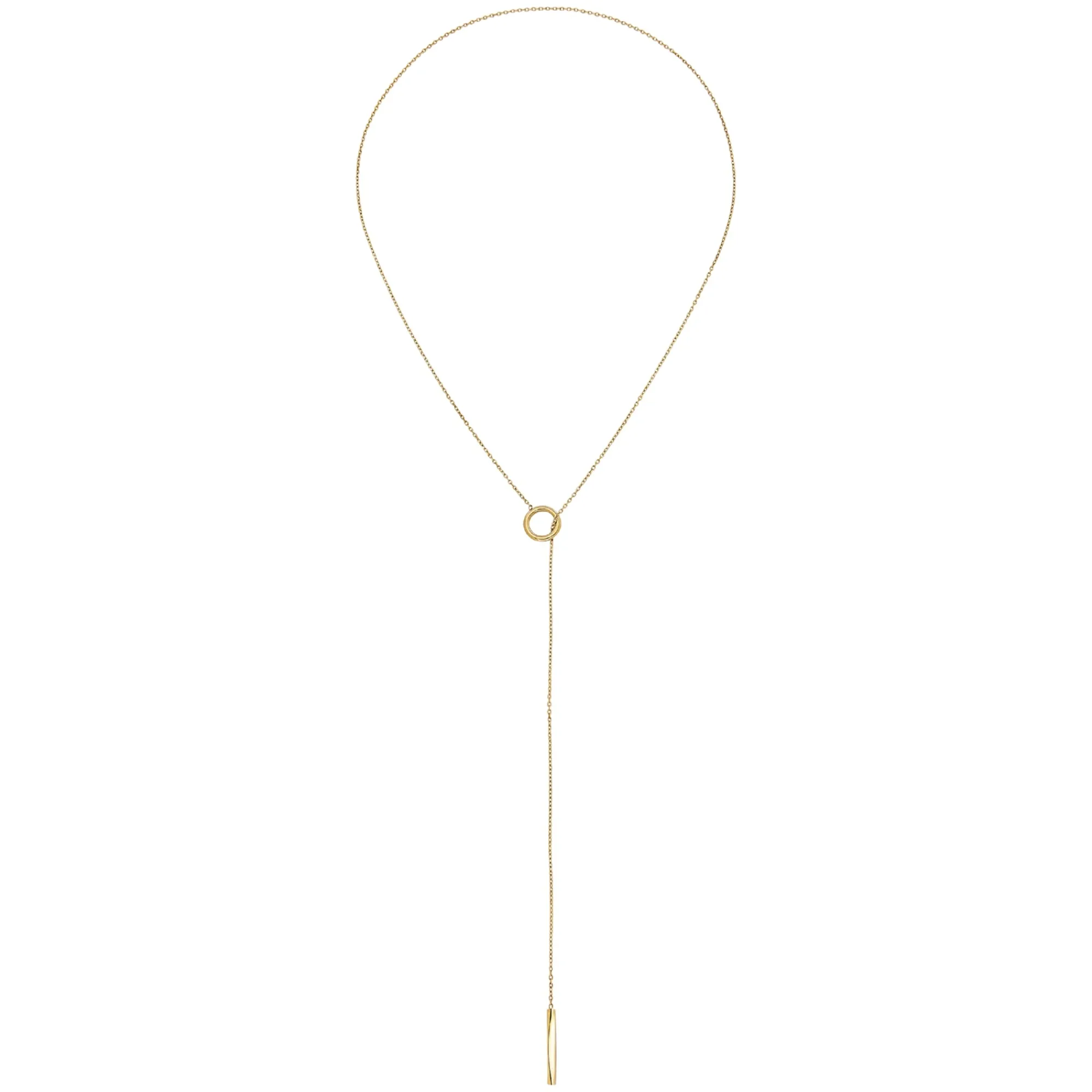 Donna Breil Collane|Idee Regalo Per Lei-FLOW-COLLANA LUNGA IN ACCIAIO COLOR ORO