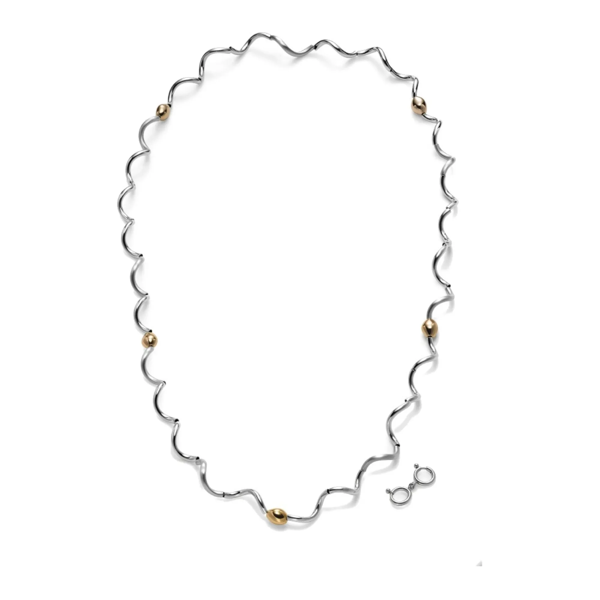 Donna Breil Collane-FLOWING-COLLANA CON ELEMENTI IP ORO ROSA