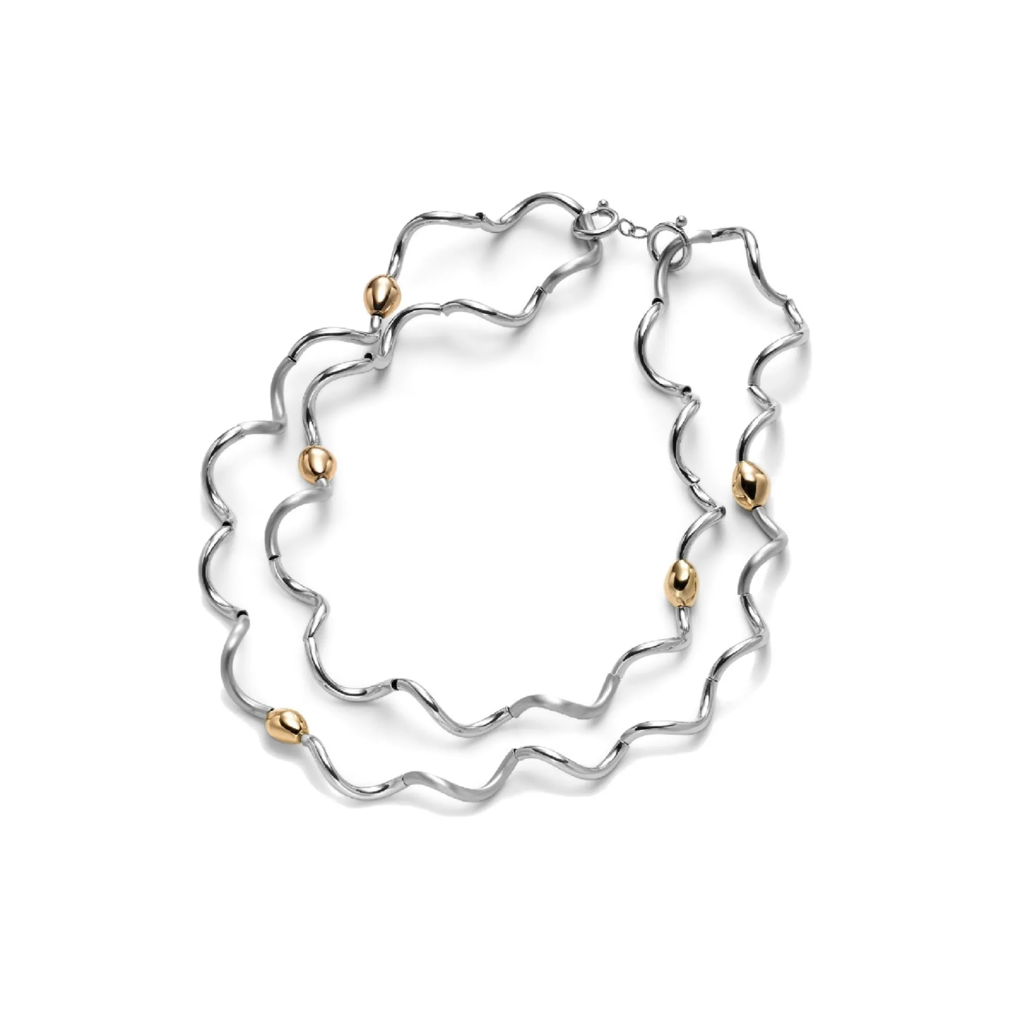 Donna Breil Collane-FLOWING-COLLANA CON ELEMENTI IP ORO ROSA