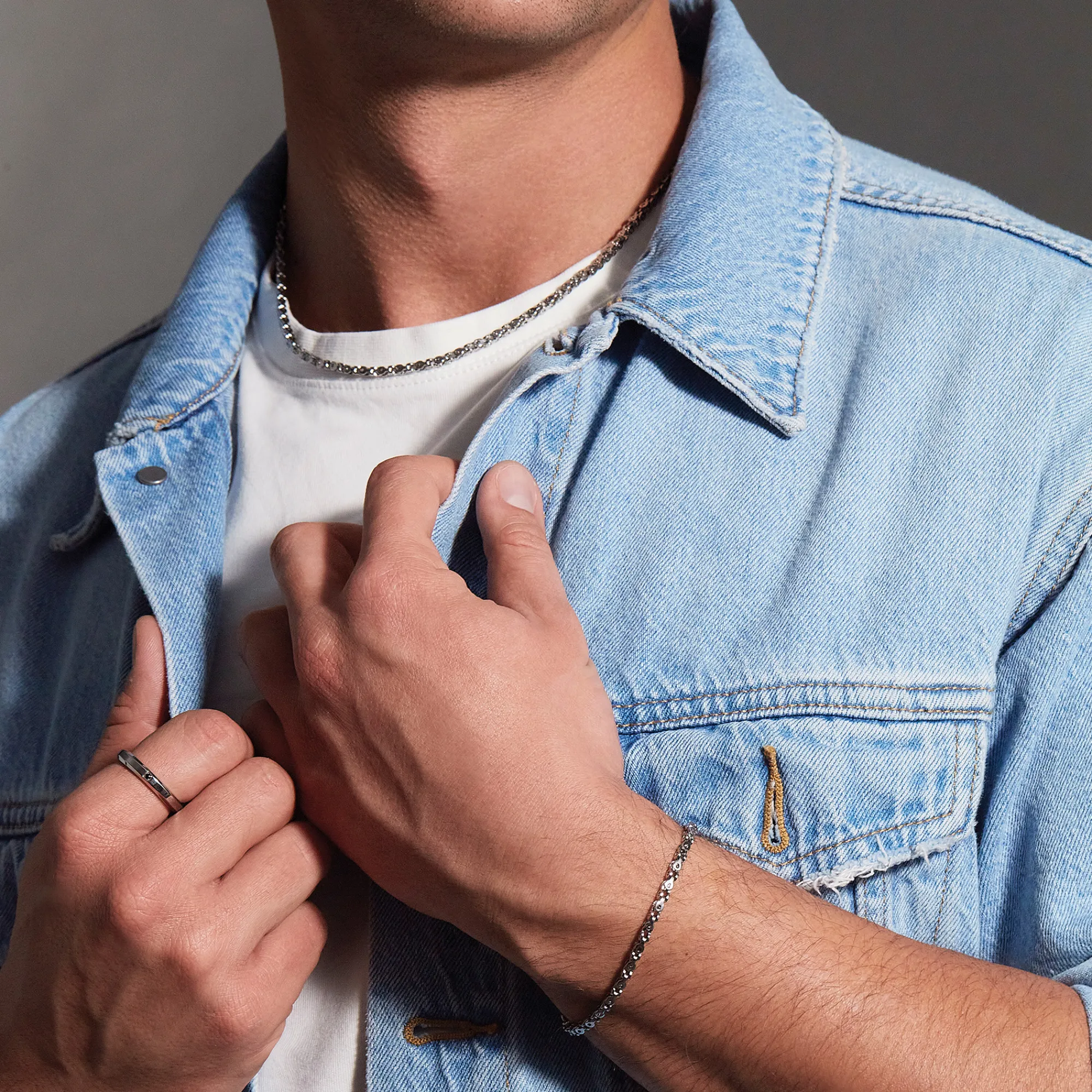 Uomo Breil Bracciali|Idee Regalo Per Lui-GEAR-BRACCIALE IN ACCIAIO