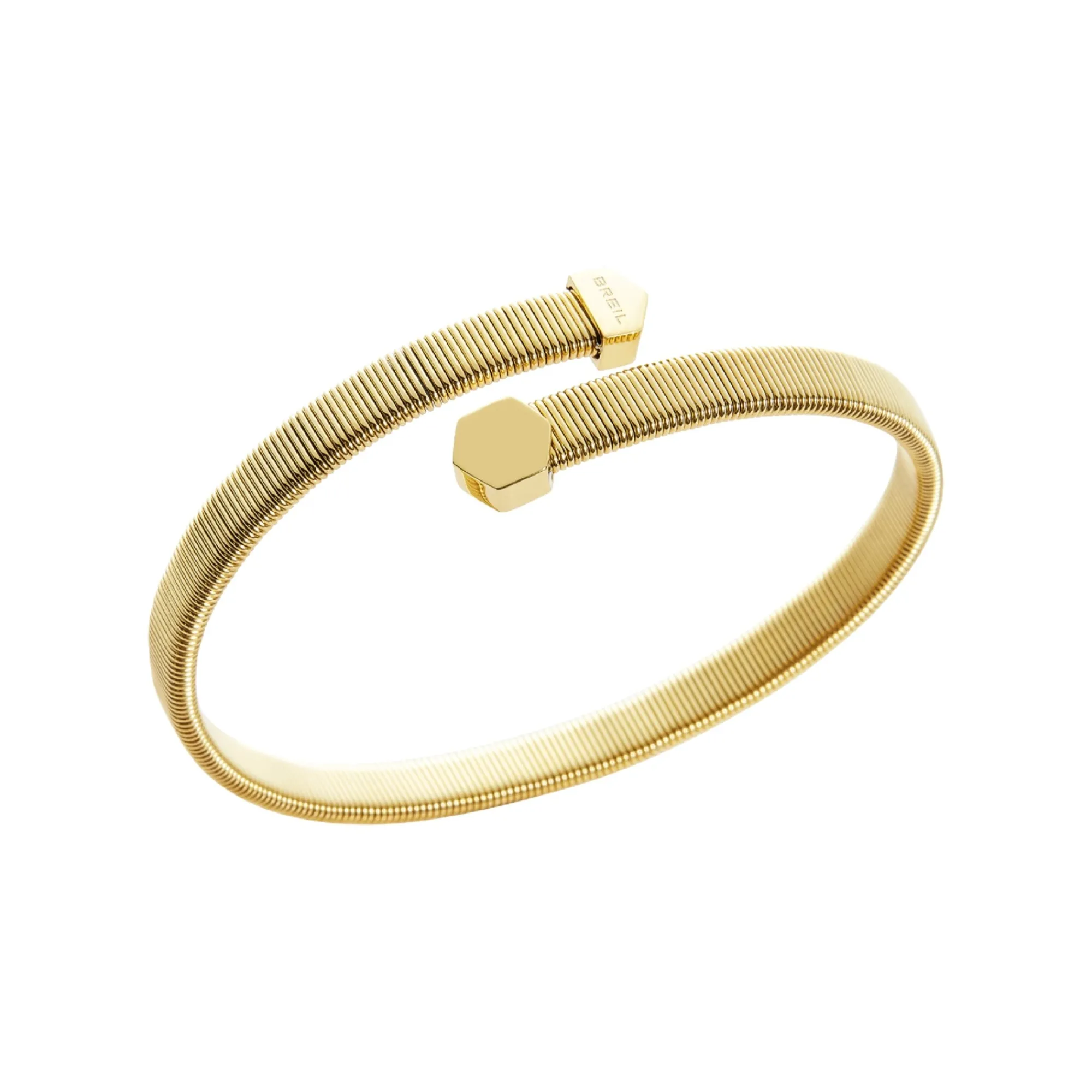 Donna Breil Bracciali-GLEAM-BRACCIALE IN ACCIAIO IP GOLD M