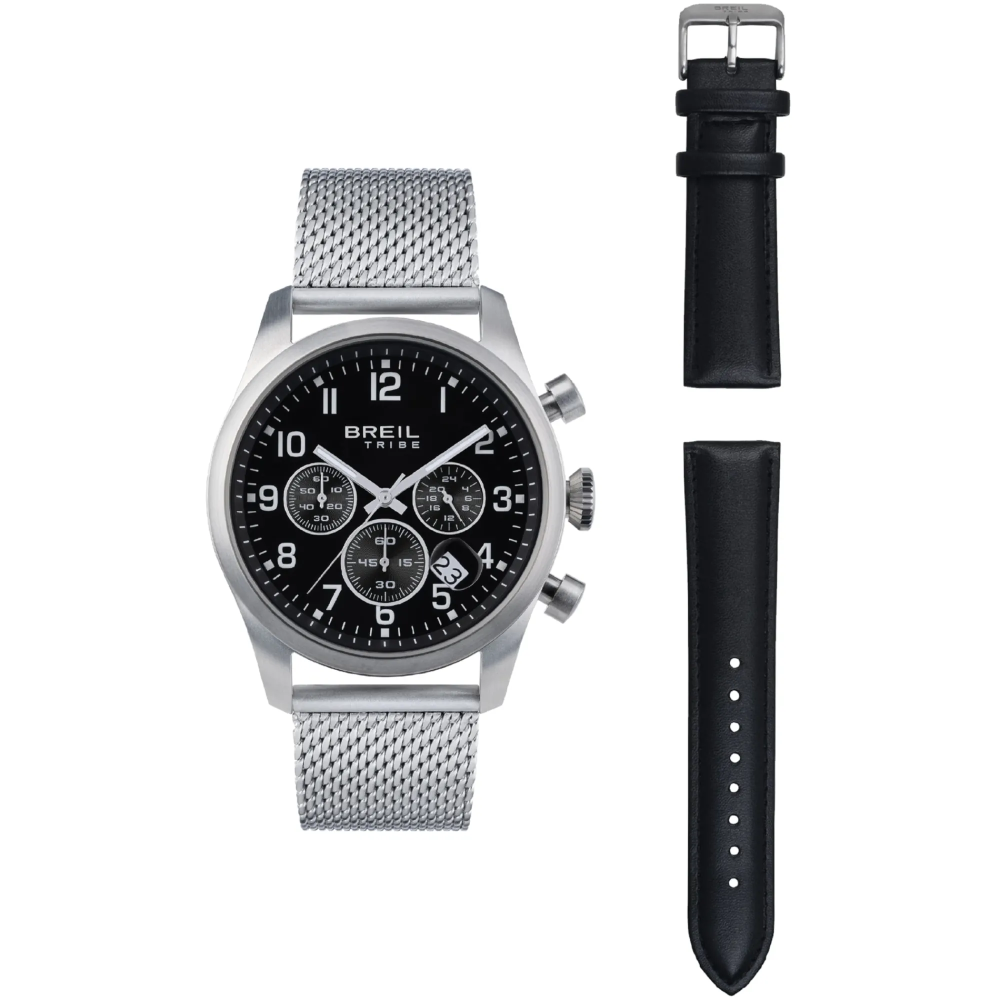Uomo Breil Chrono-GRID-CHRONO GENT 42 MM CON CINTURINO DI RICAMBIO
