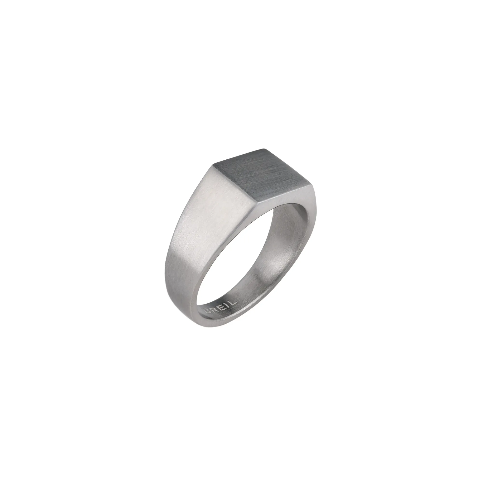 Uomo Breil Anelli-GRITTY-ANELLO CHEVALIER IN ACCIAIO SATINATO