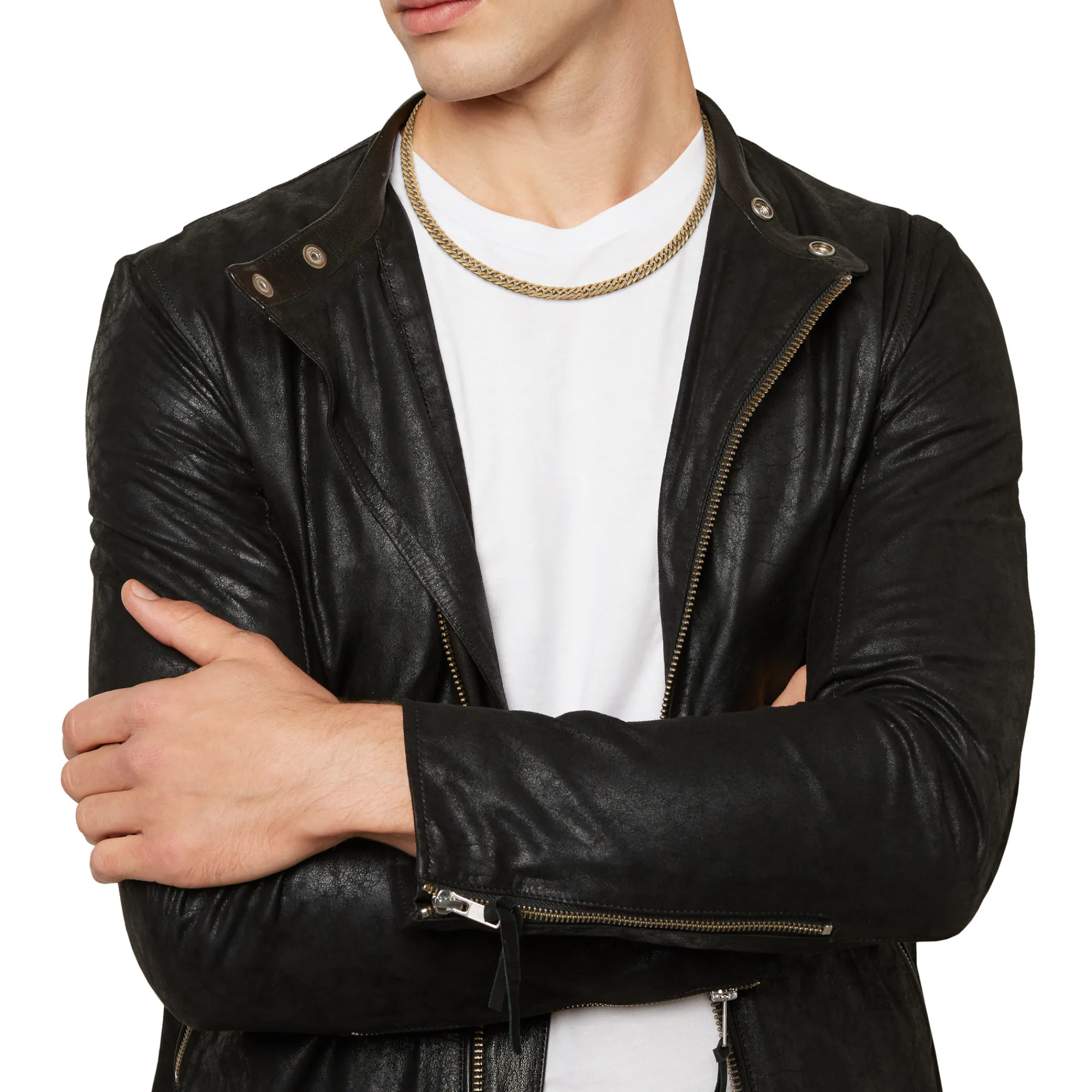 Uomo Breil Collane-GRITTY-COLLANA IN ACCIAIO IP GOLD LUCIDO
