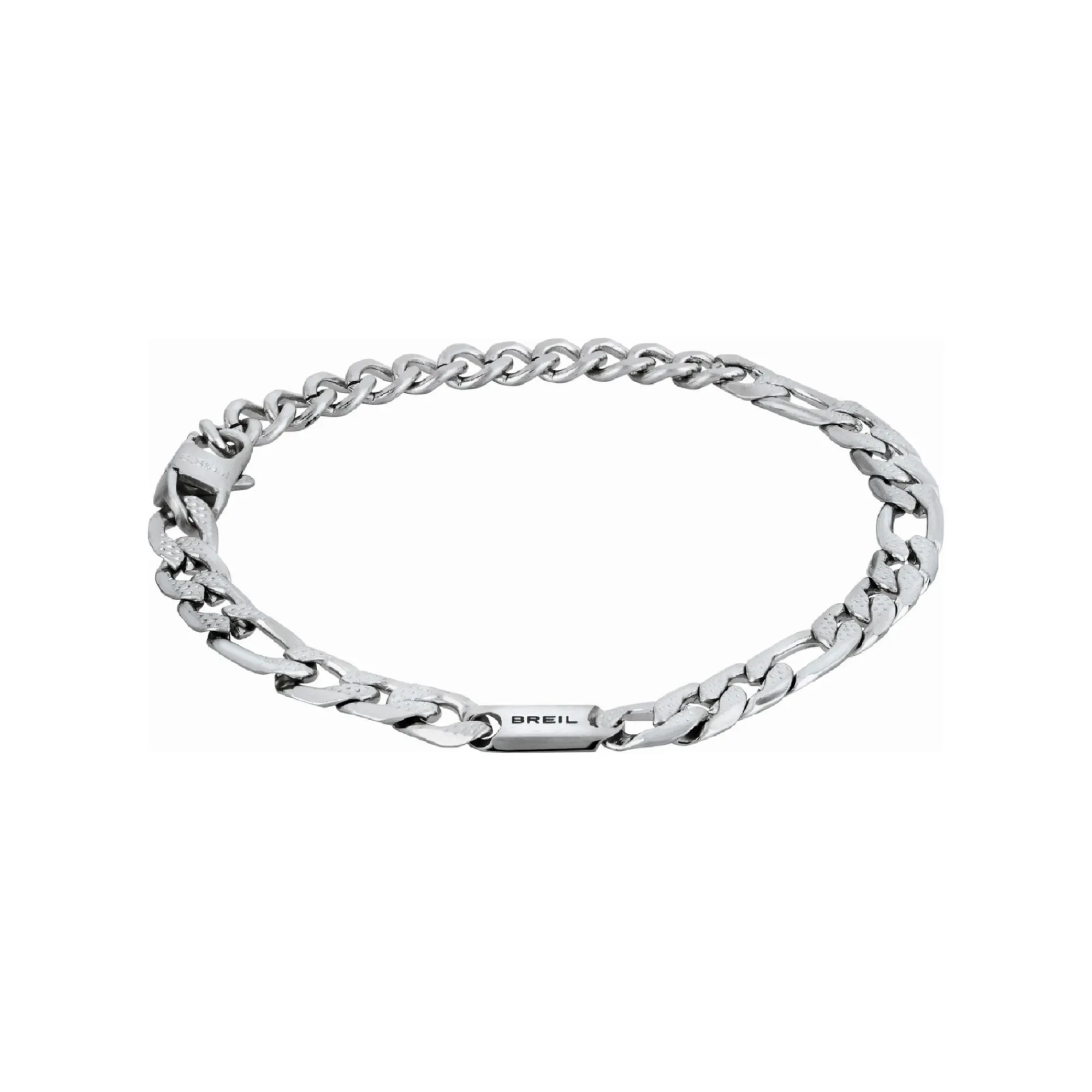 Uomo Breil Bracciali-GROOVY-BRACCIALE IN ACCIAIO SATINATO