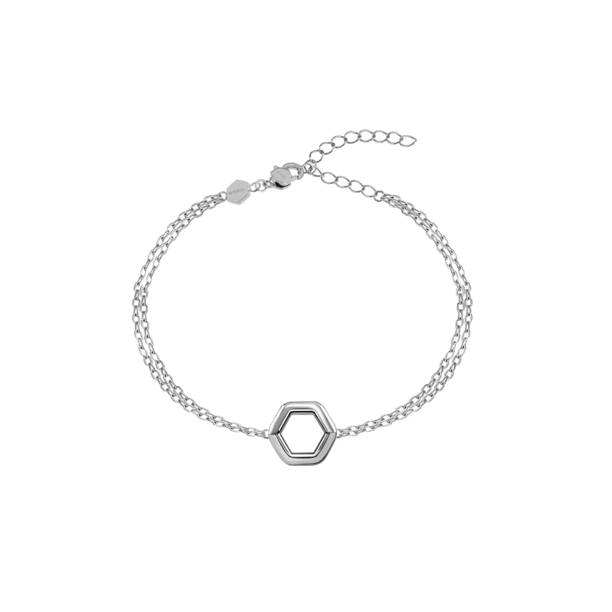 Donna Breil Bracciali-HEXAGONIA-BRACCIALE IN ACCIAIO