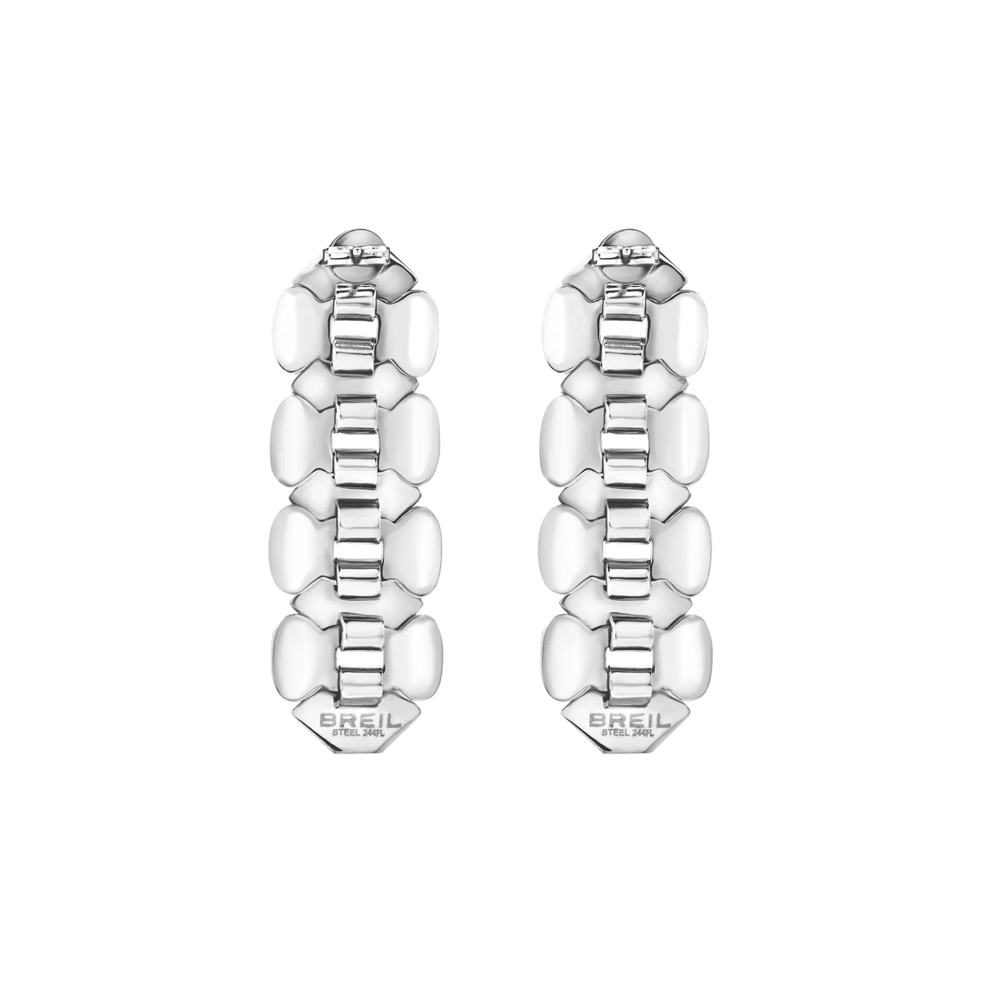 Donna Breil Orecchini|Idee Regalo Per Lei-HEXAGONIA-ORECCHINI IN ACCIAIO