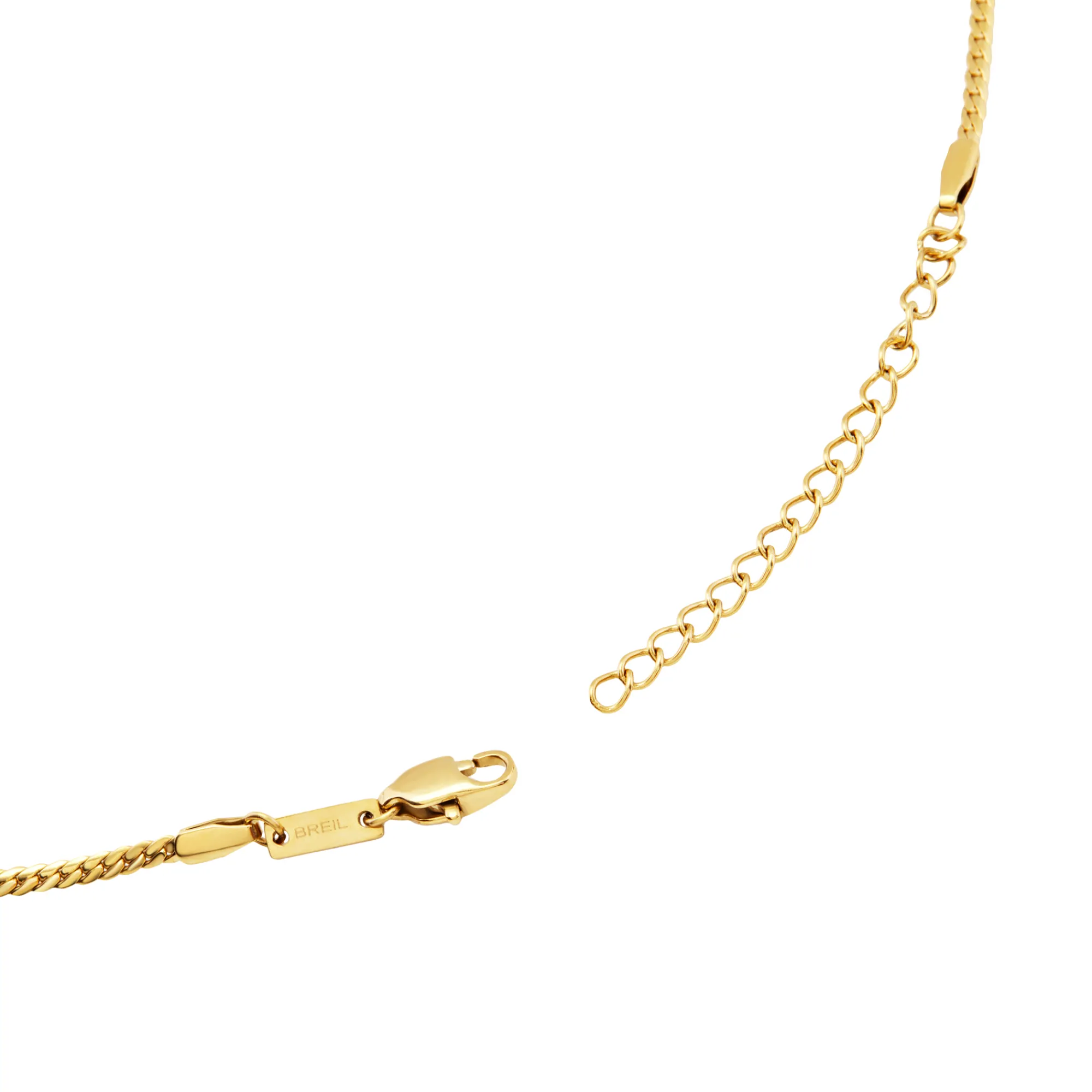 Uomo Breil Collane-HOLT-COLLANA IN ACCIAIO COLOR ORO