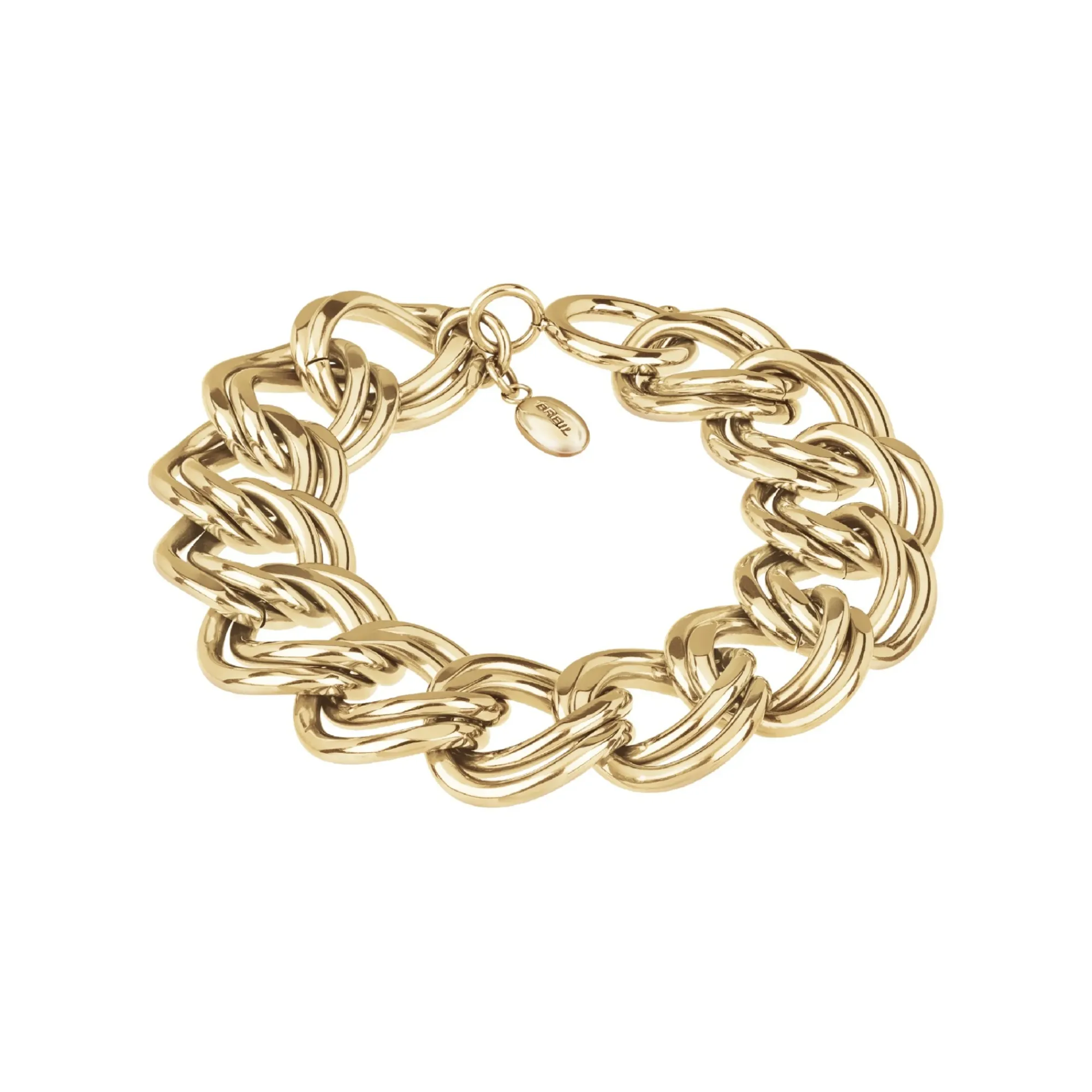 Donna Breil Bracciali-HYPER-BRACCIALE IN  ACCIAIO IP GOLD