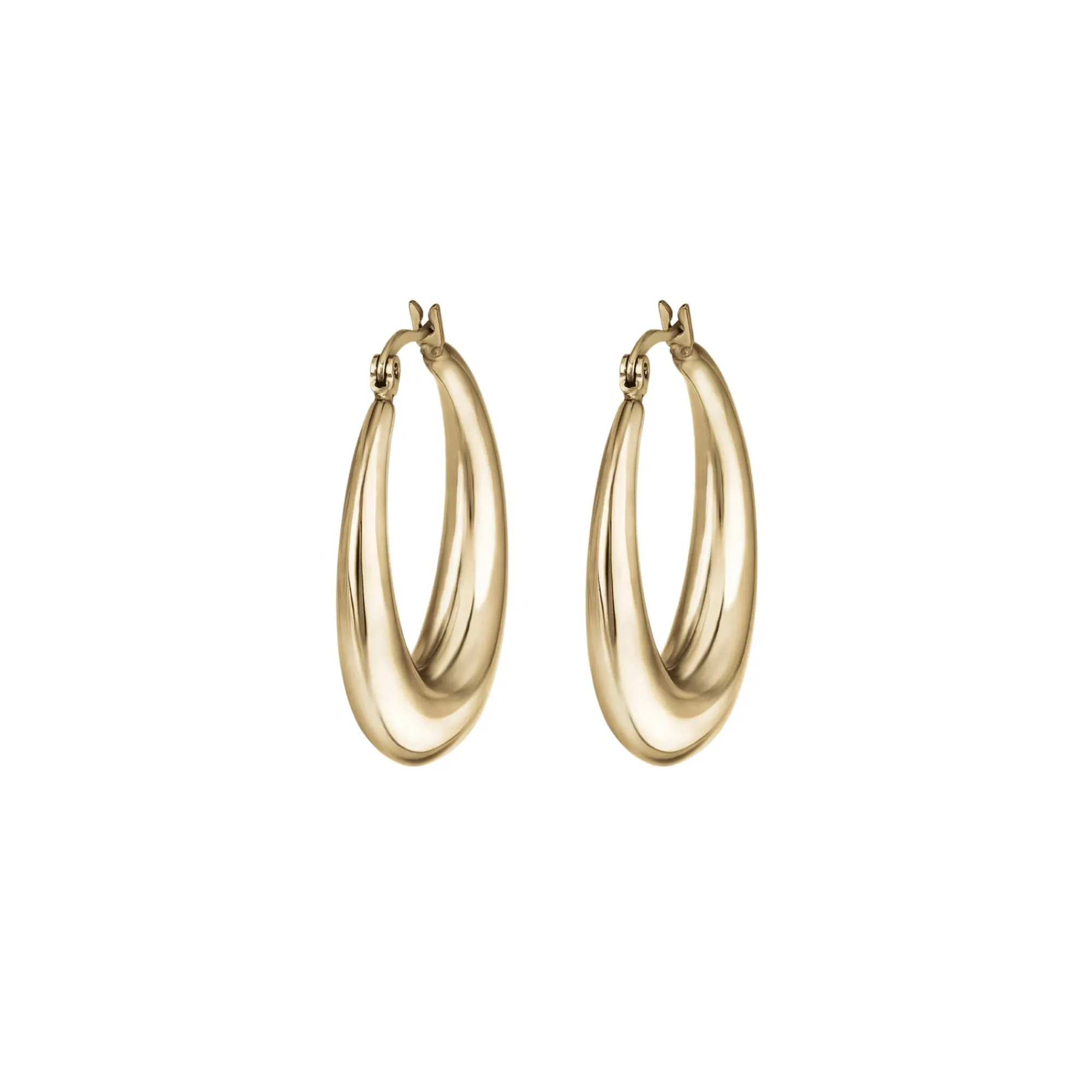 Donna Breil Orecchini-HYPER-ORECCHINI IN ACCIAIO IP GOLD