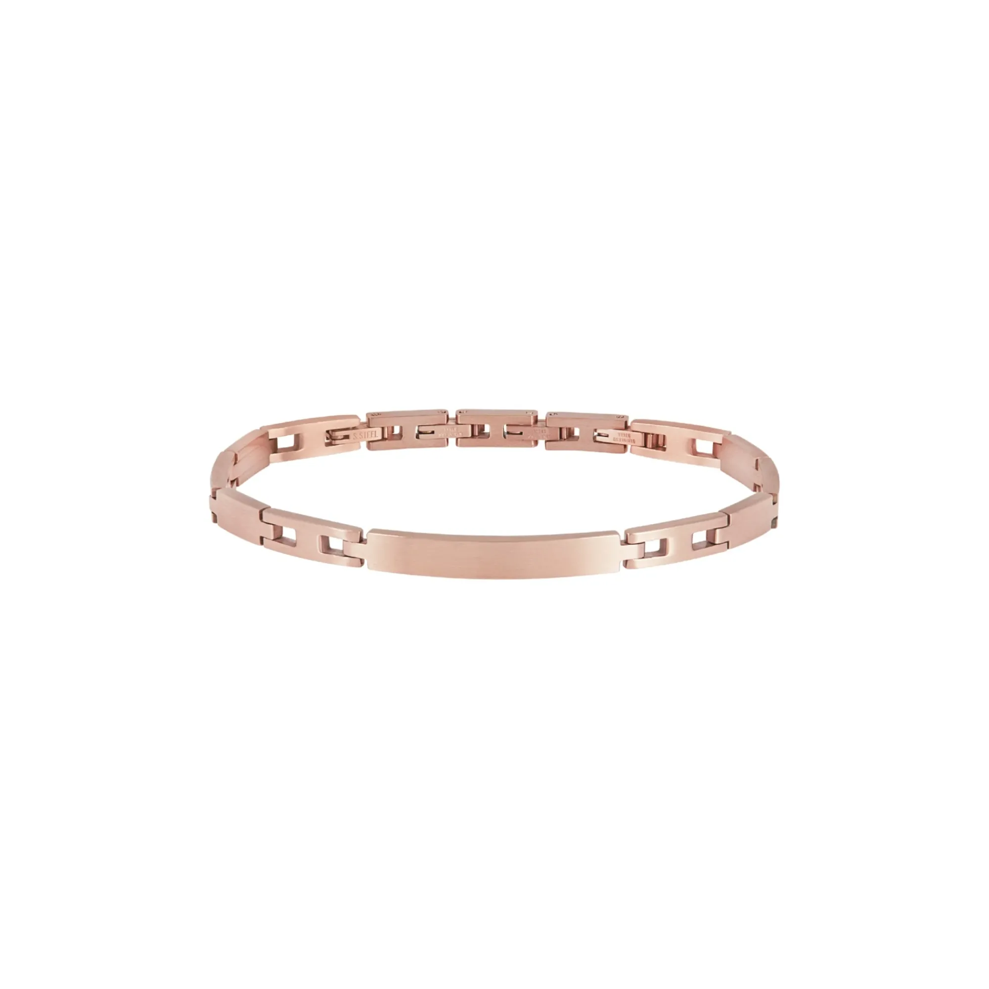 Uomo Breil Bracciali|Idee Regalo Per Lui-LANE-BRACCIALE IN ACCIAIO IP ROSE