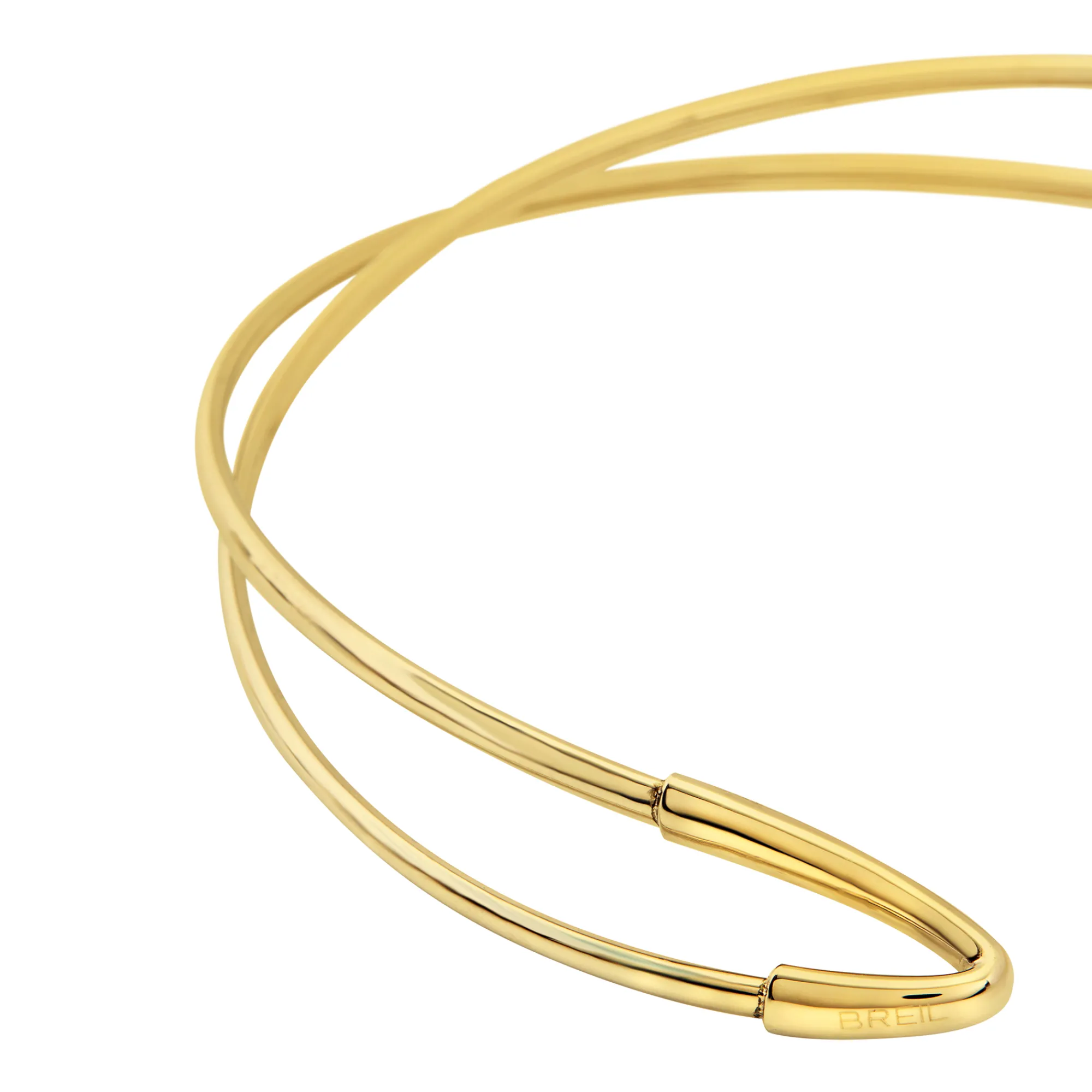 Donna Breil Collane-LIGHTLINE-COLLANA IN ACCIAIO ARMONICO COLOR ORO