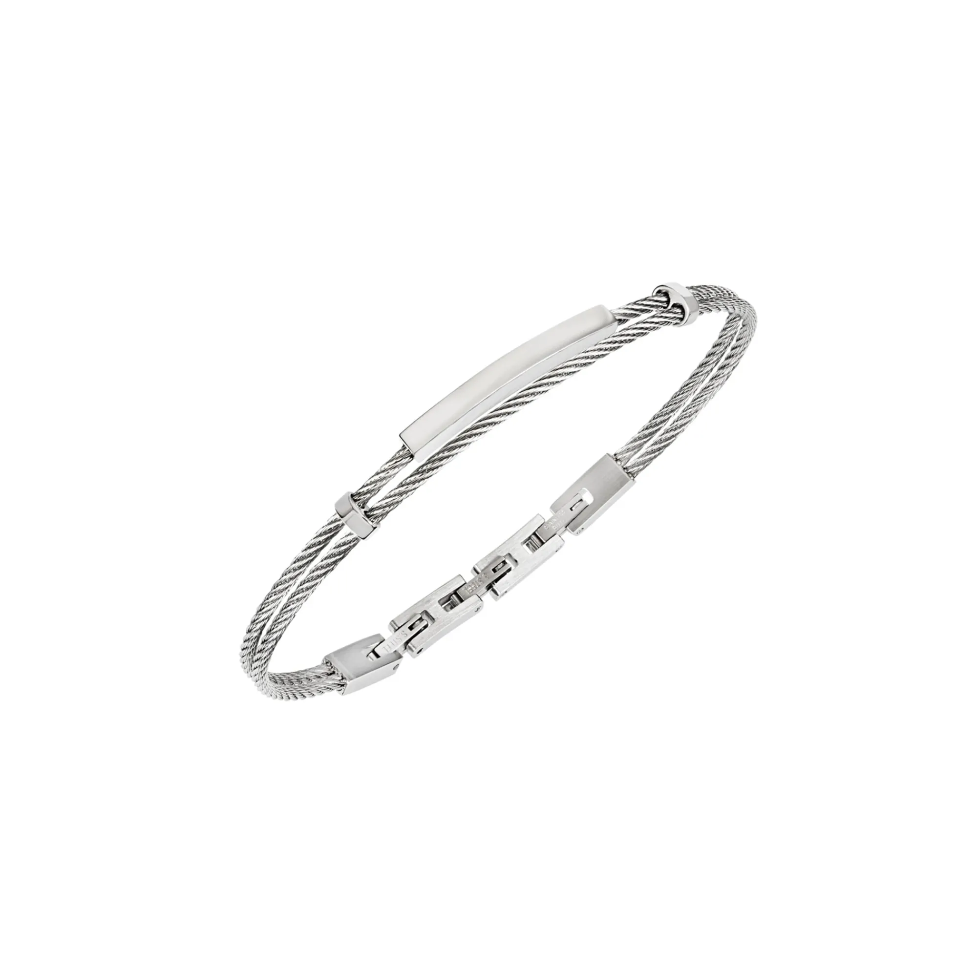 Uomo Breil Bracciali|Idee Regalo Per Lui-LOOP-BRACCIALE IN ACCIAIO