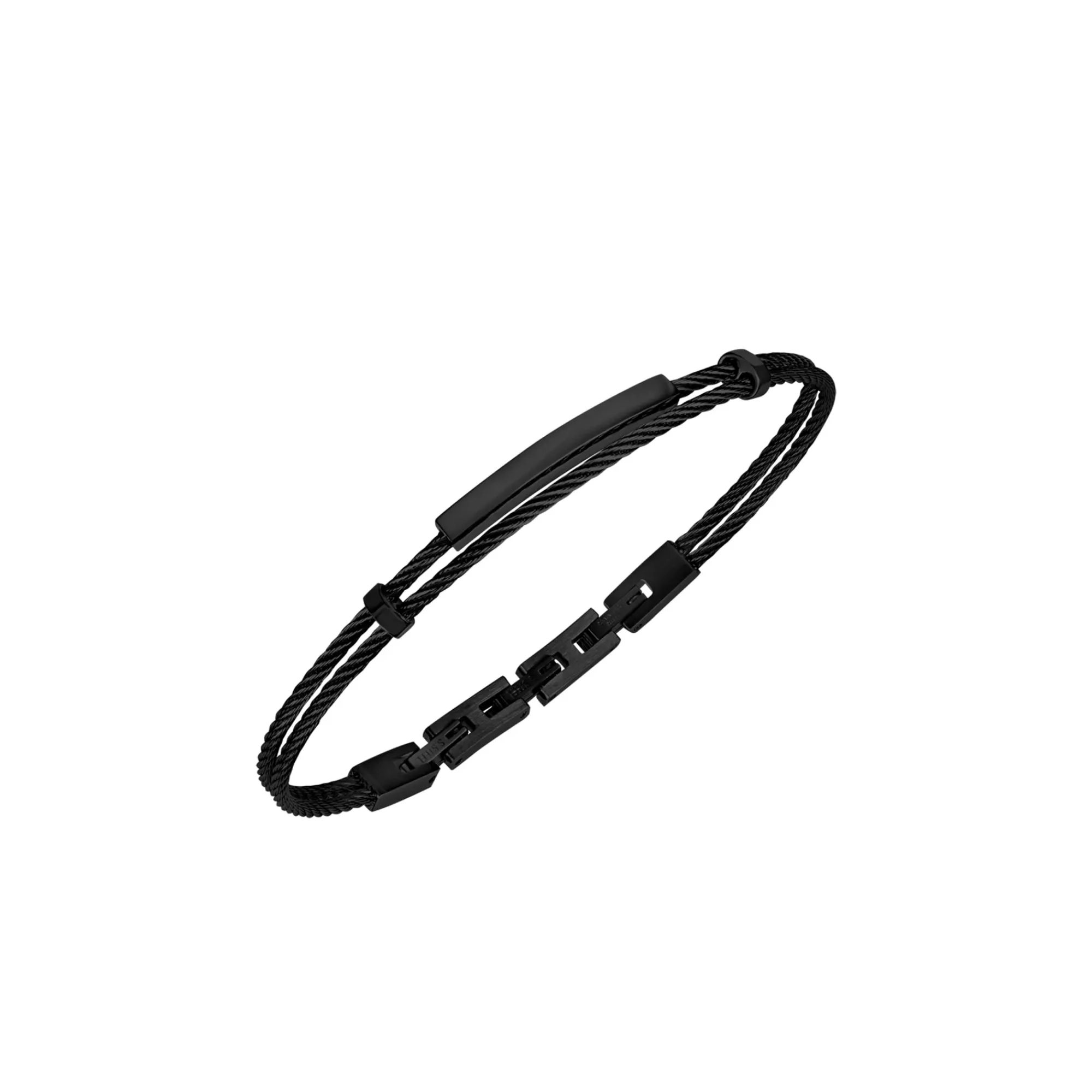Uomo Breil Bracciali|Idee Regalo Per Lui-LOOP-BRACCIALE IN ACCIAIO IP BLACK