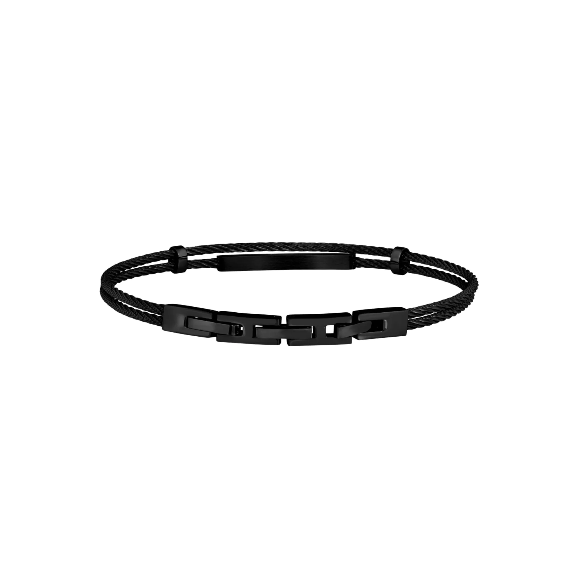 Uomo Breil Bracciali|Idee Regalo Per Lui-LOOP-BRACCIALE IN ACCIAIO IP BLACK