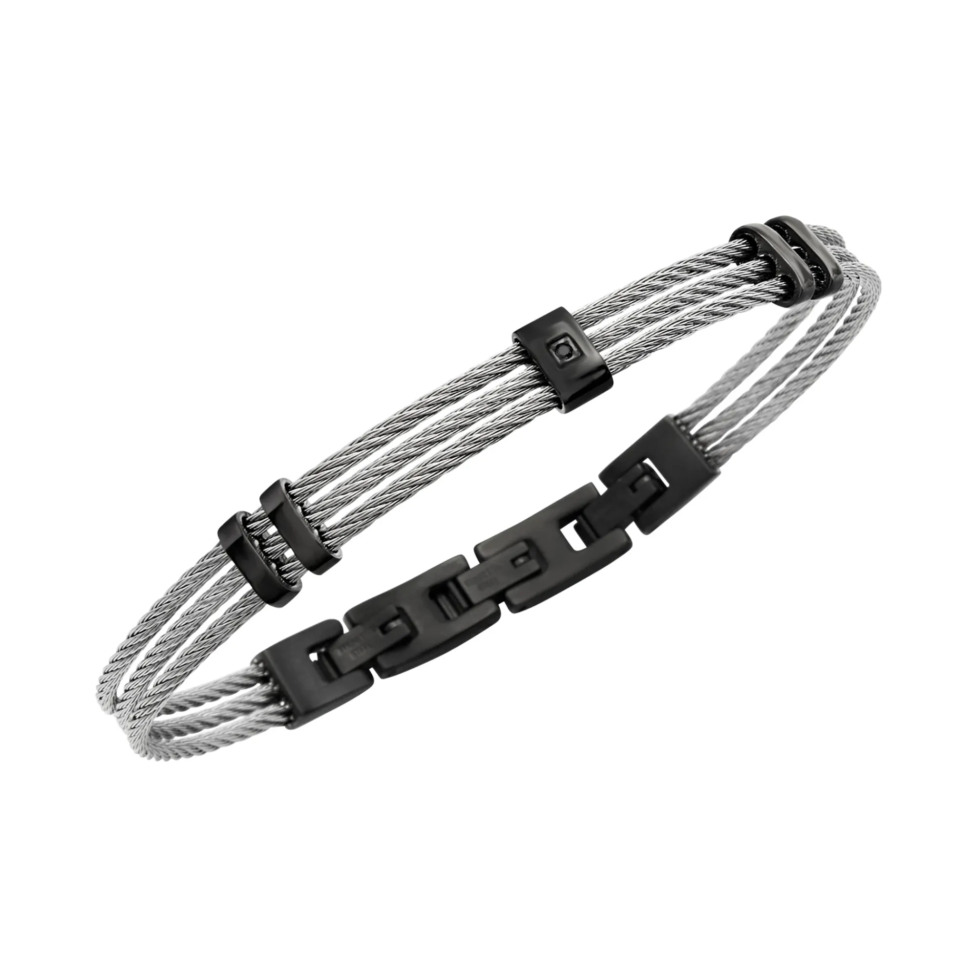 Uomo Breil Bracciali|Idee Regalo Per Lui-LOOP-BRACCIALE IN ACCIAIO COLOR GUN