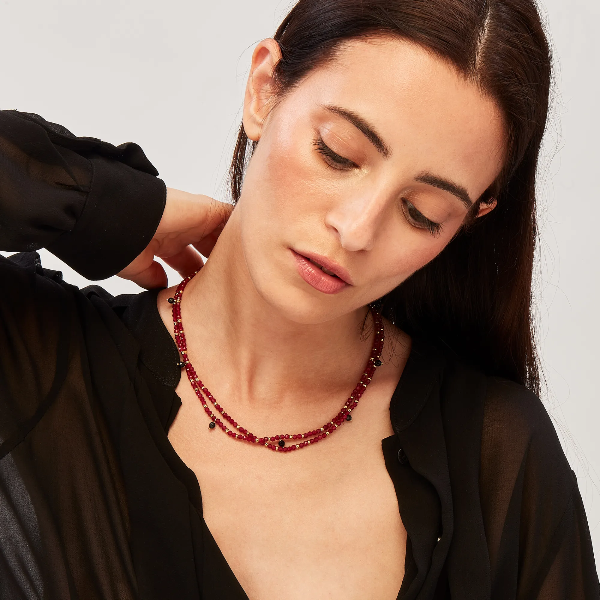 Donna Breil Collane|Idee Regalo Per Lei-MAGNETICA SYSTEM-ELEMENTO MEDIUM RED CARPET - GIROCOLLO