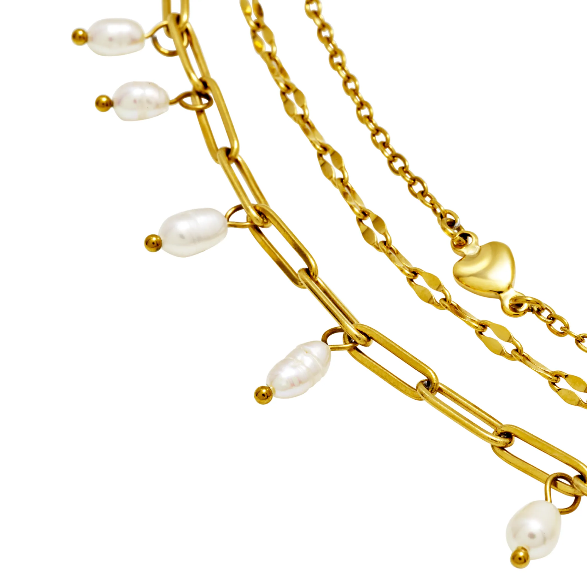 Donna Breil Collane|Idee Regalo Per Lei-MAGNETICA SYSTEM-ELEMENTO MEDIUM PEARL'S DREAM - GIROCOLLO