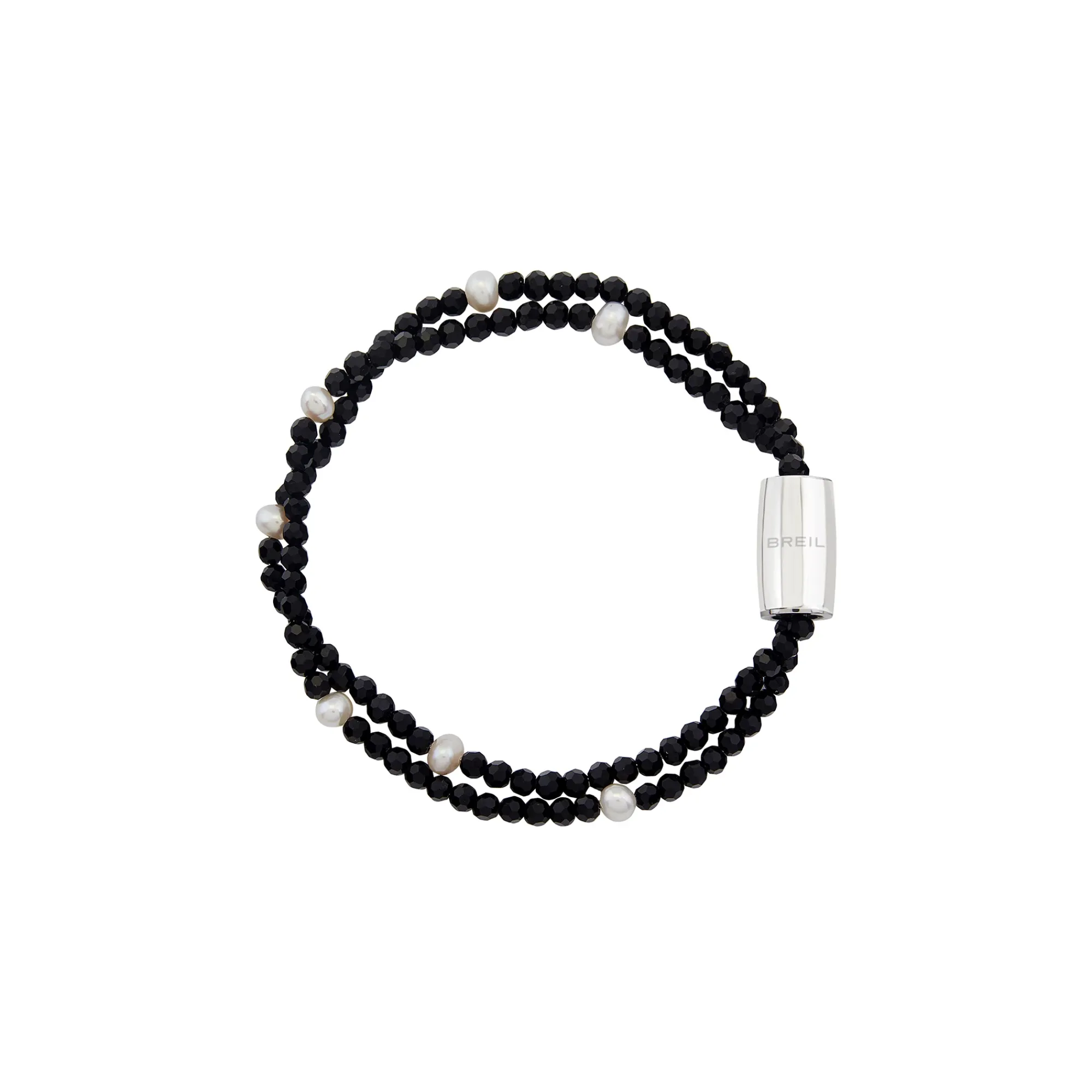 Donna Breil Bracciali|Idee Regalo Per Lei-MAGNETICA SYSTEM-ELEMENTO SMALL BLACK MOON - BRACCIALE