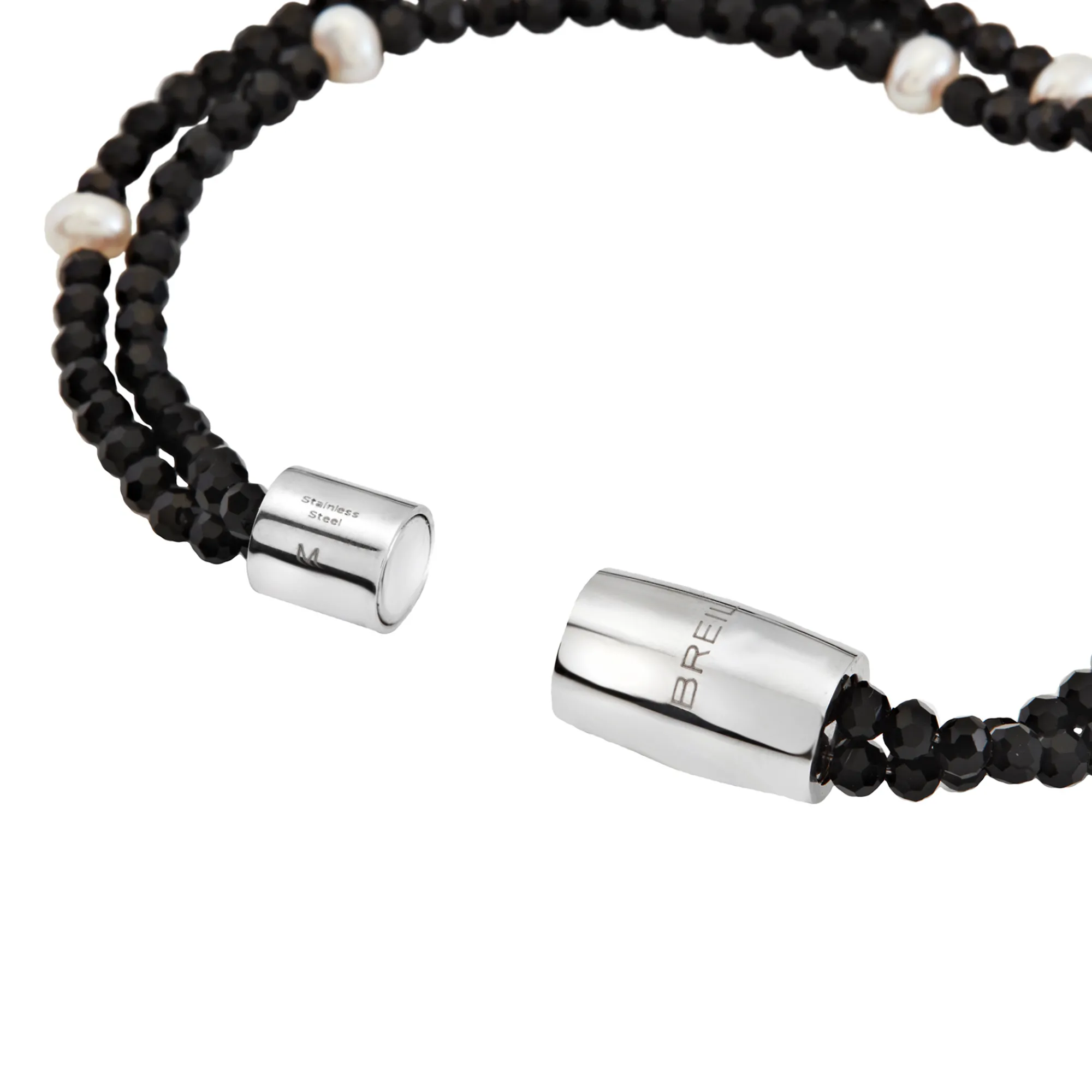 Donna Breil Bracciali|Idee Regalo Per Lei-MAGNETICA SYSTEM-ELEMENTO SMALL BLACK MOON - BRACCIALE