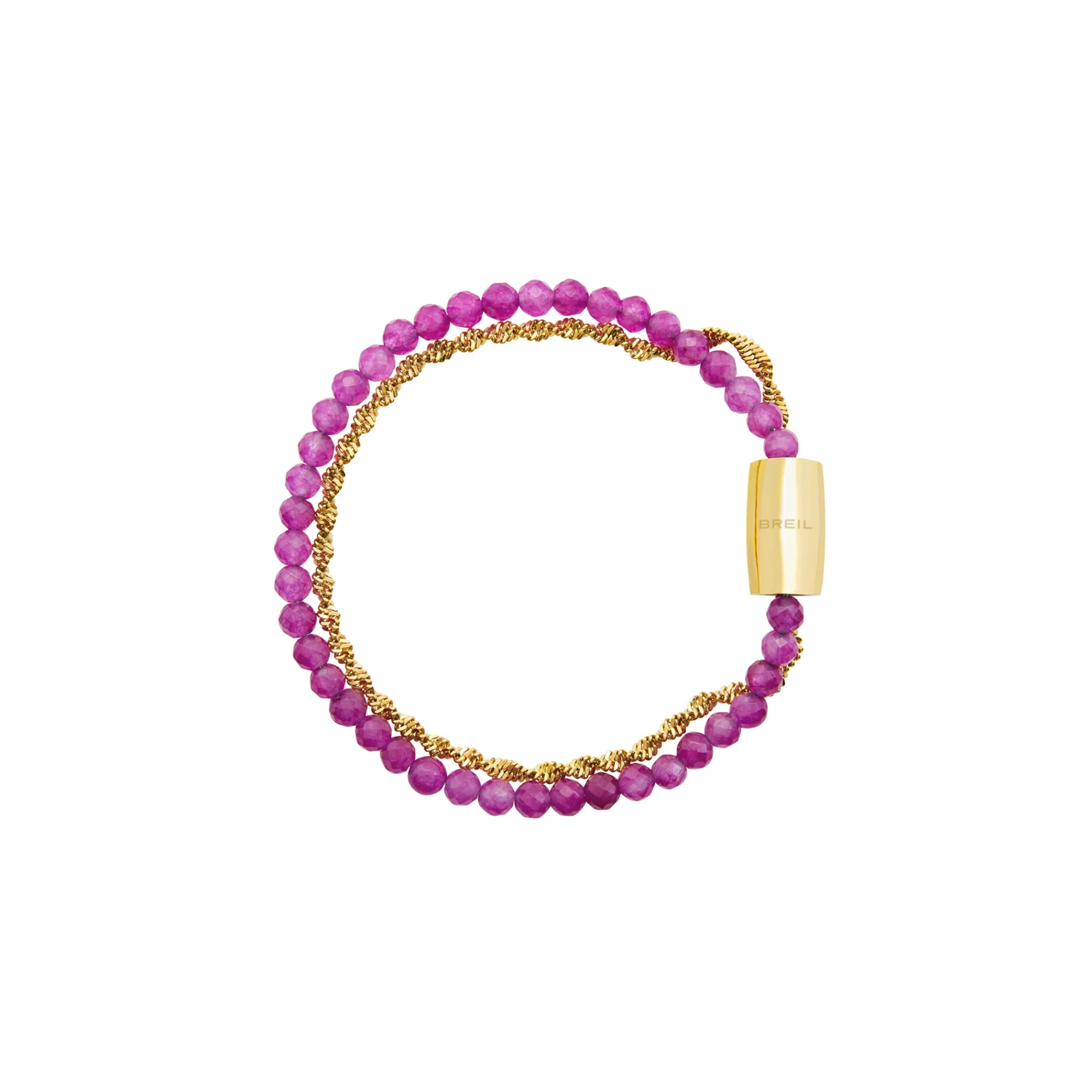 Donna Breil Bracciali-MAGNETICA SYSTEM-ELEMENTO SMALL PURPLE ORCHID - BRACCIALE